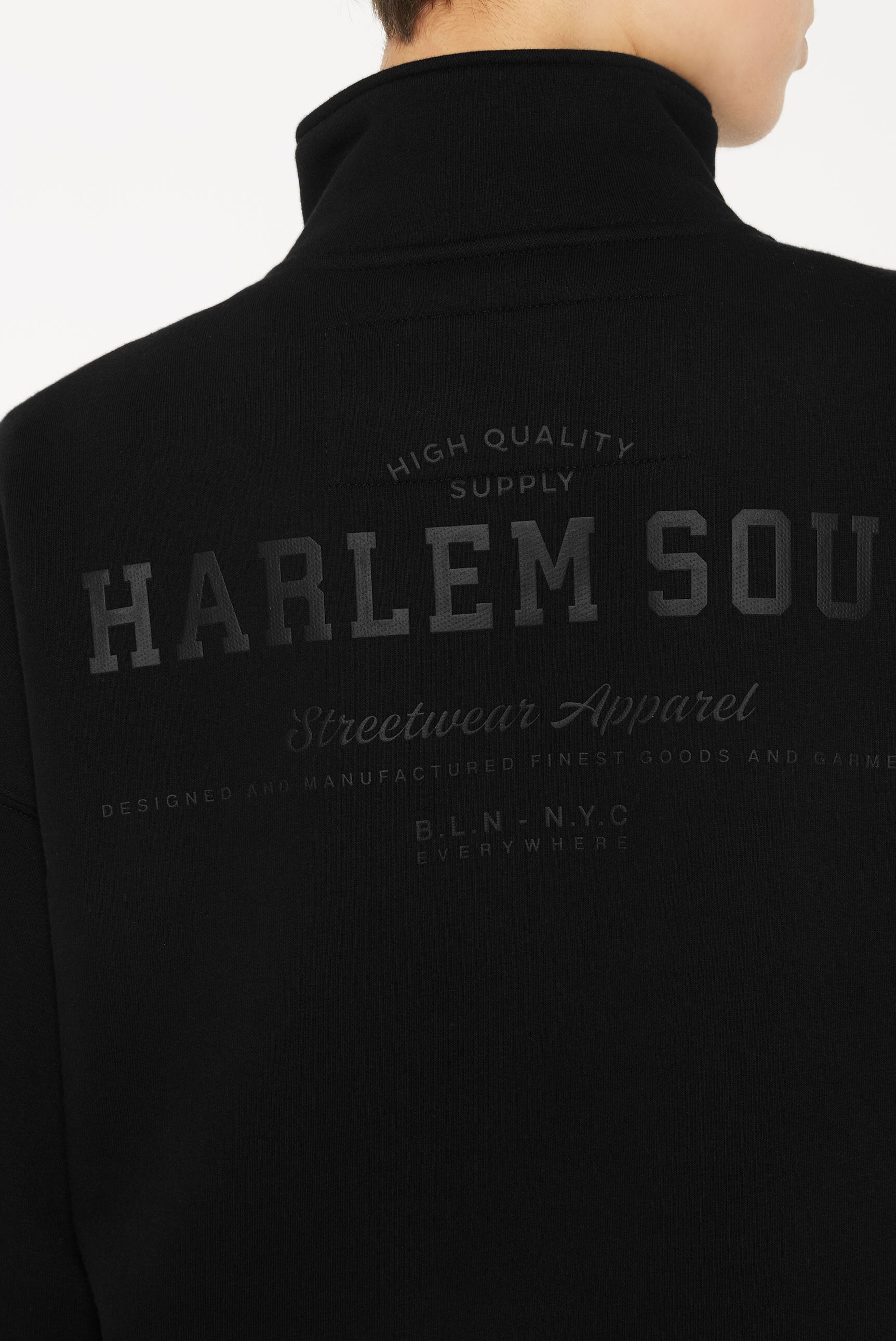 Harlem Soul Sweater, mit überschnittenen Schultern