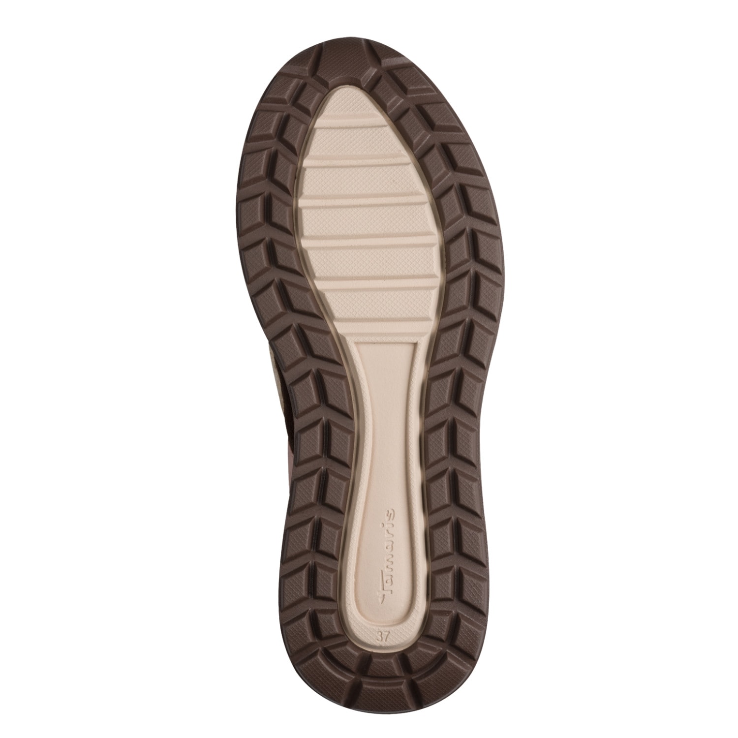 Tamaris Plateausneaker  Freizeitschuh, Halbschuh, Schnürer mit Teddy-Plüsch-Besatz