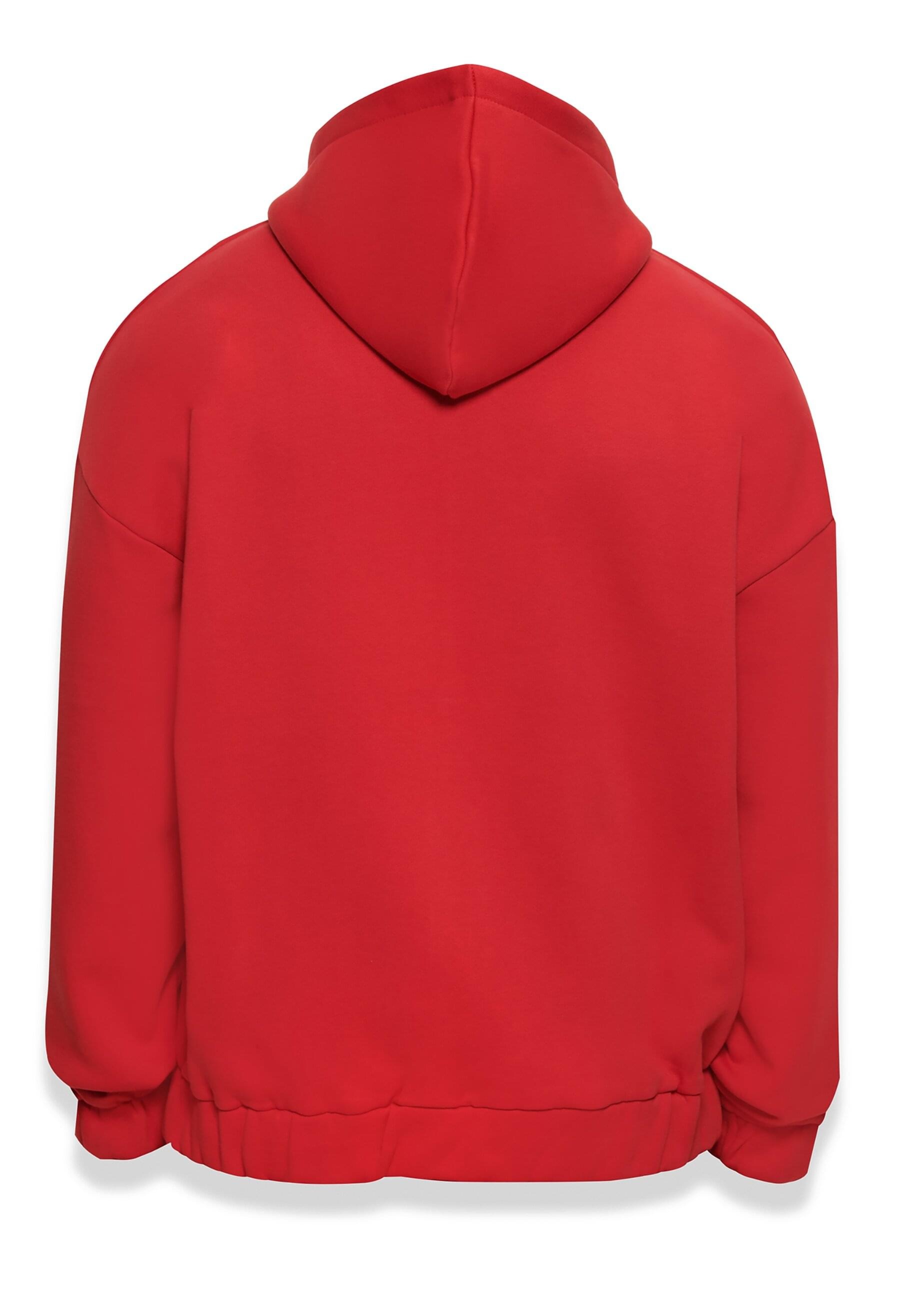 Dropsize Sweatjacke »Dropsize Herren Bazix Republiq Super Heavy Blank Zip-Hoodie«