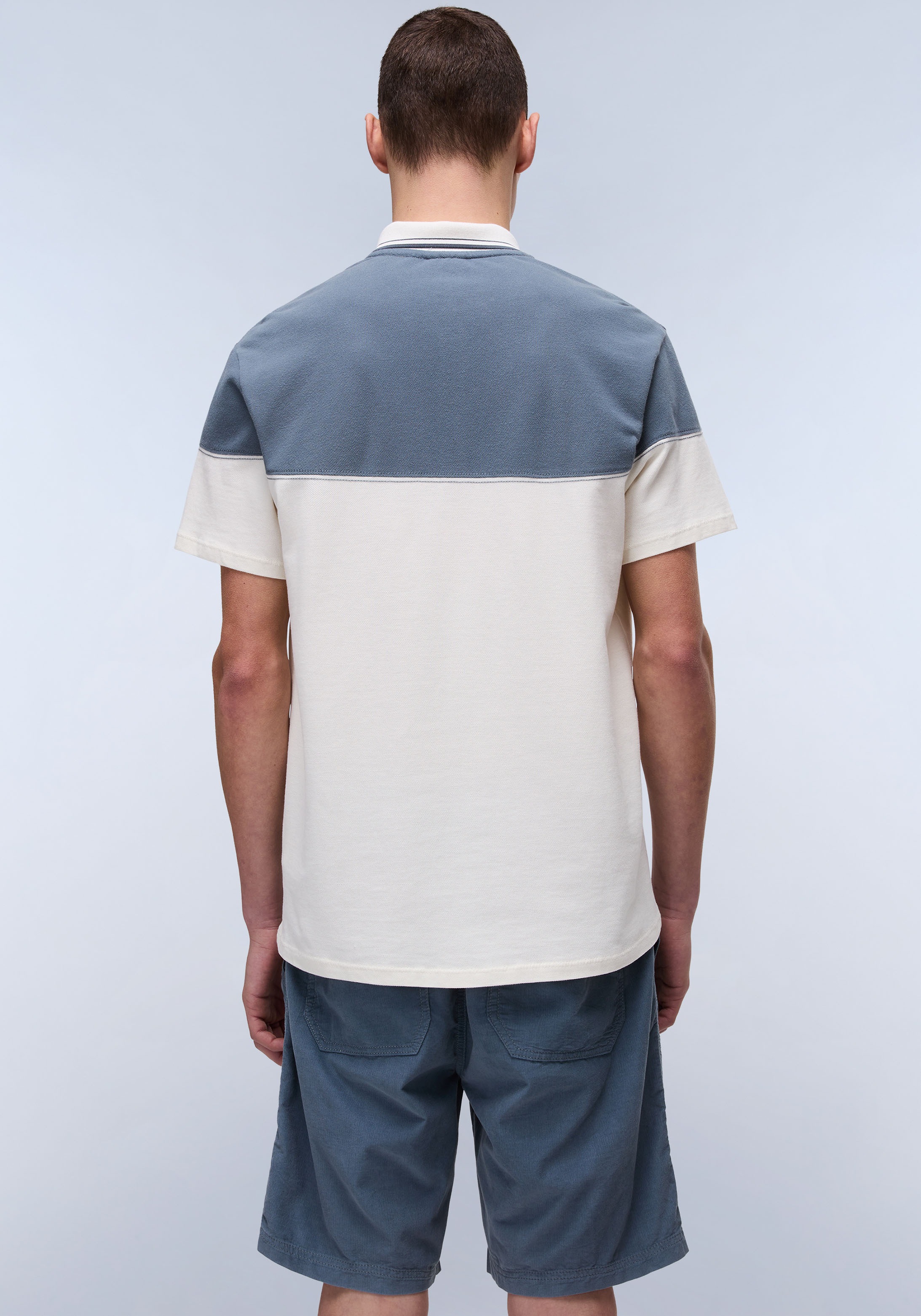 Napapijri Poloshirt "E-SATURNIA SS", Mit aufgesticktem Markenlogo auf der B günstig online kaufen