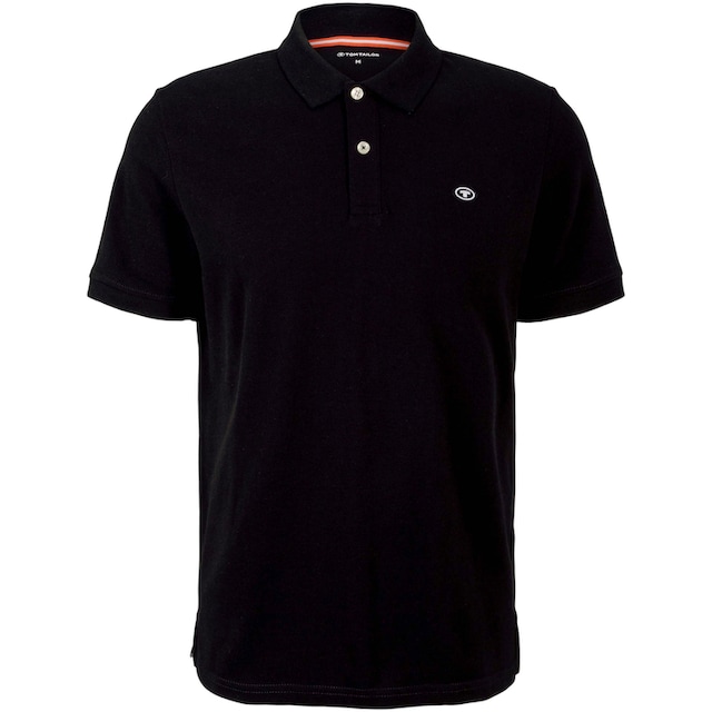 TOM TAILOR Poloshirt »Tom Tailor Herren Poloshirt«, mit kurzem Schnitt ▷  für | BAUR