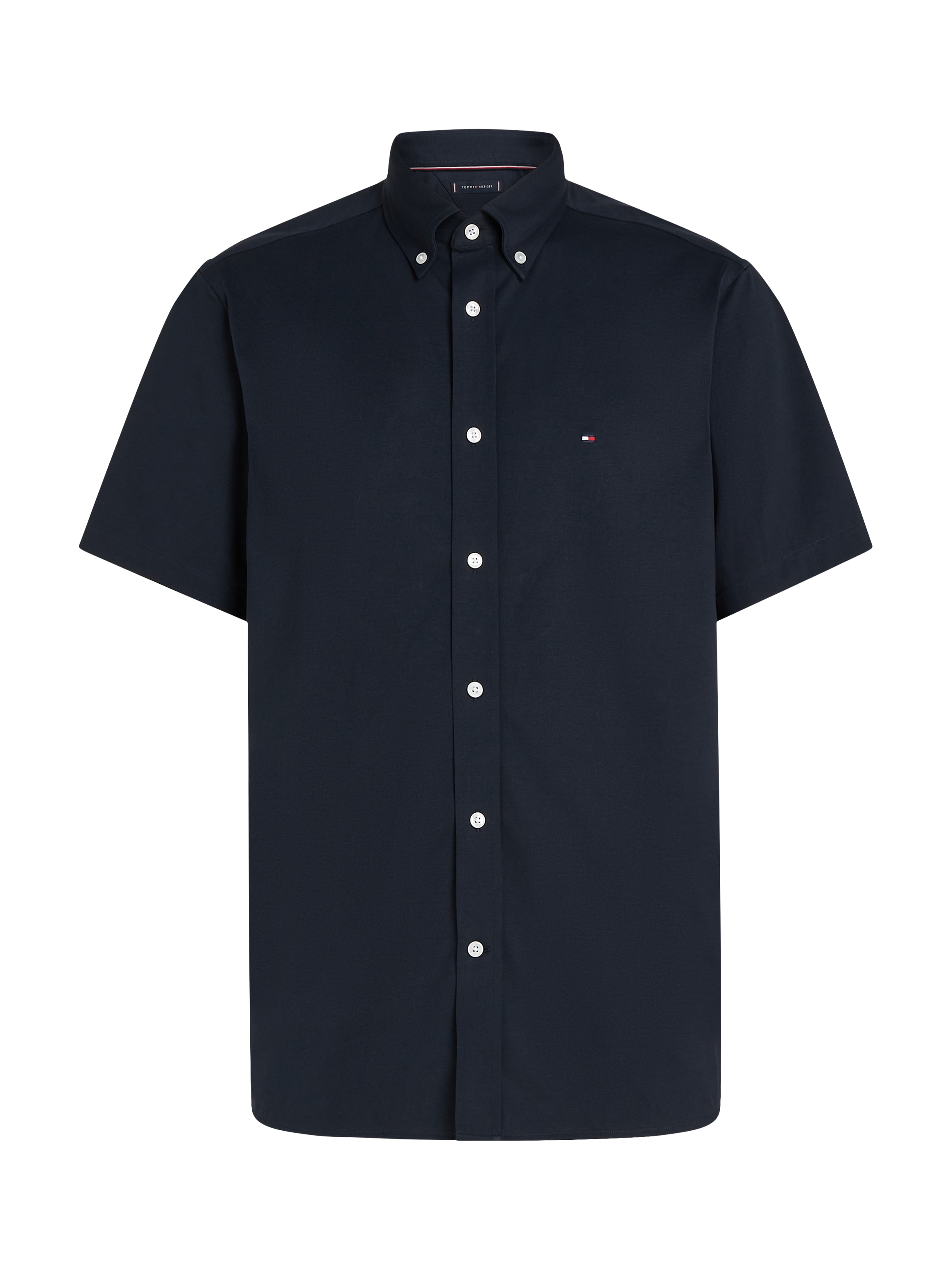 Tommy Hilfiger Kurzarmhemd »PERFORMANCE KNIT SOLID SS SHIRT«