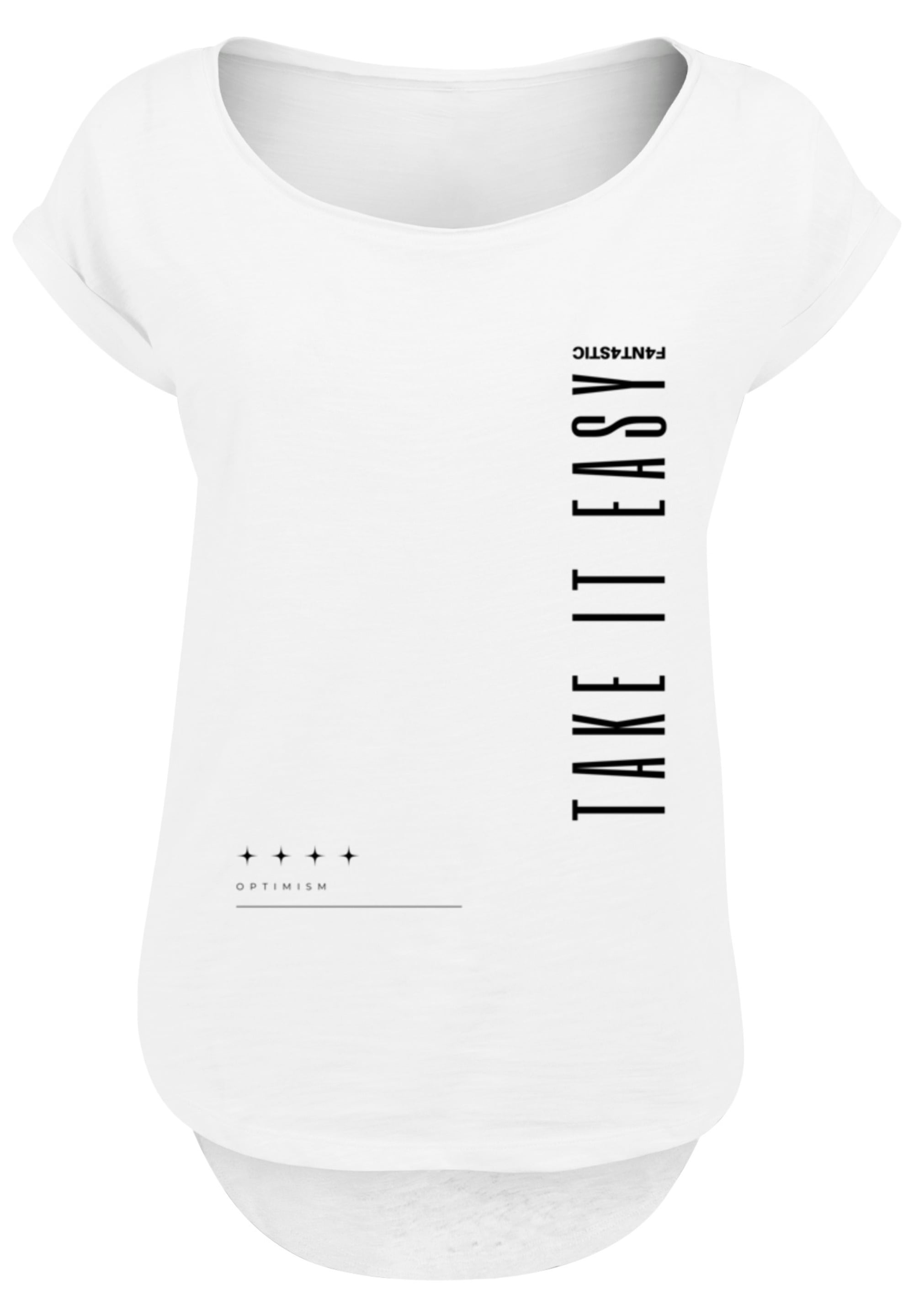 F4NT4STIC T-Shirt "Take It Easy LONG TEE", Print günstig online kaufen