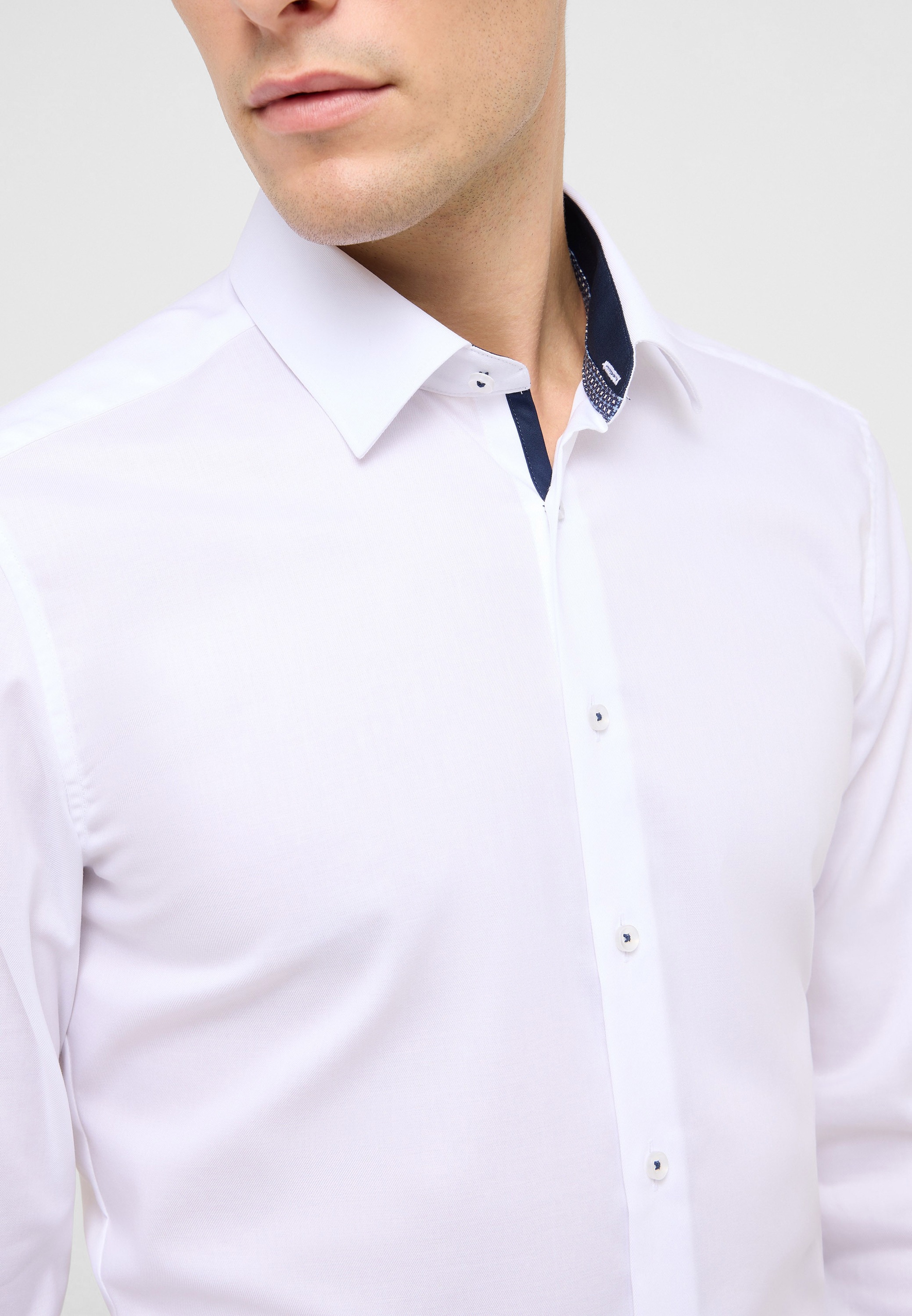 Thumbnail - Eterna Langarmhemd "SLIM FIT" NON IRON (bügelfrei)