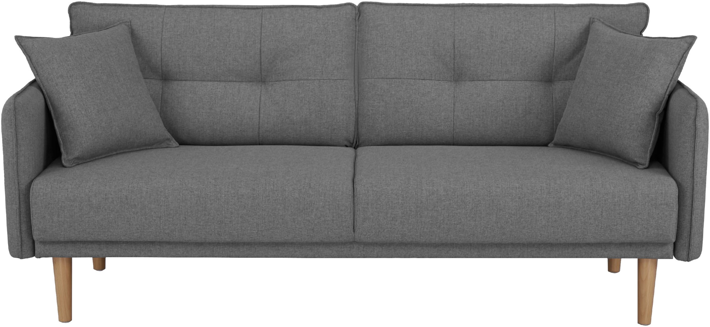 Home affaire Schlafsofa "SORENITY, 196 cm, 3-Sitzer, verstellbare Rückenleh günstig online kaufen