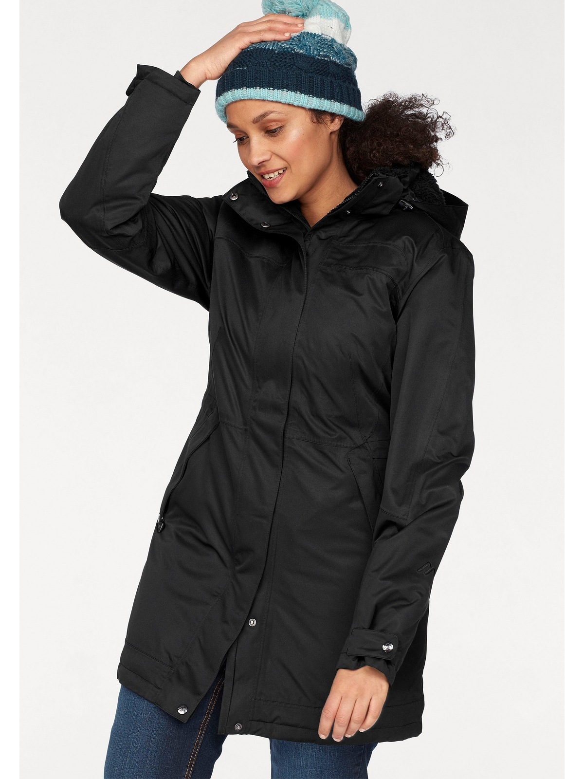 Maier Sports Outdoorjacke »Große Größen« su Kapuze ...