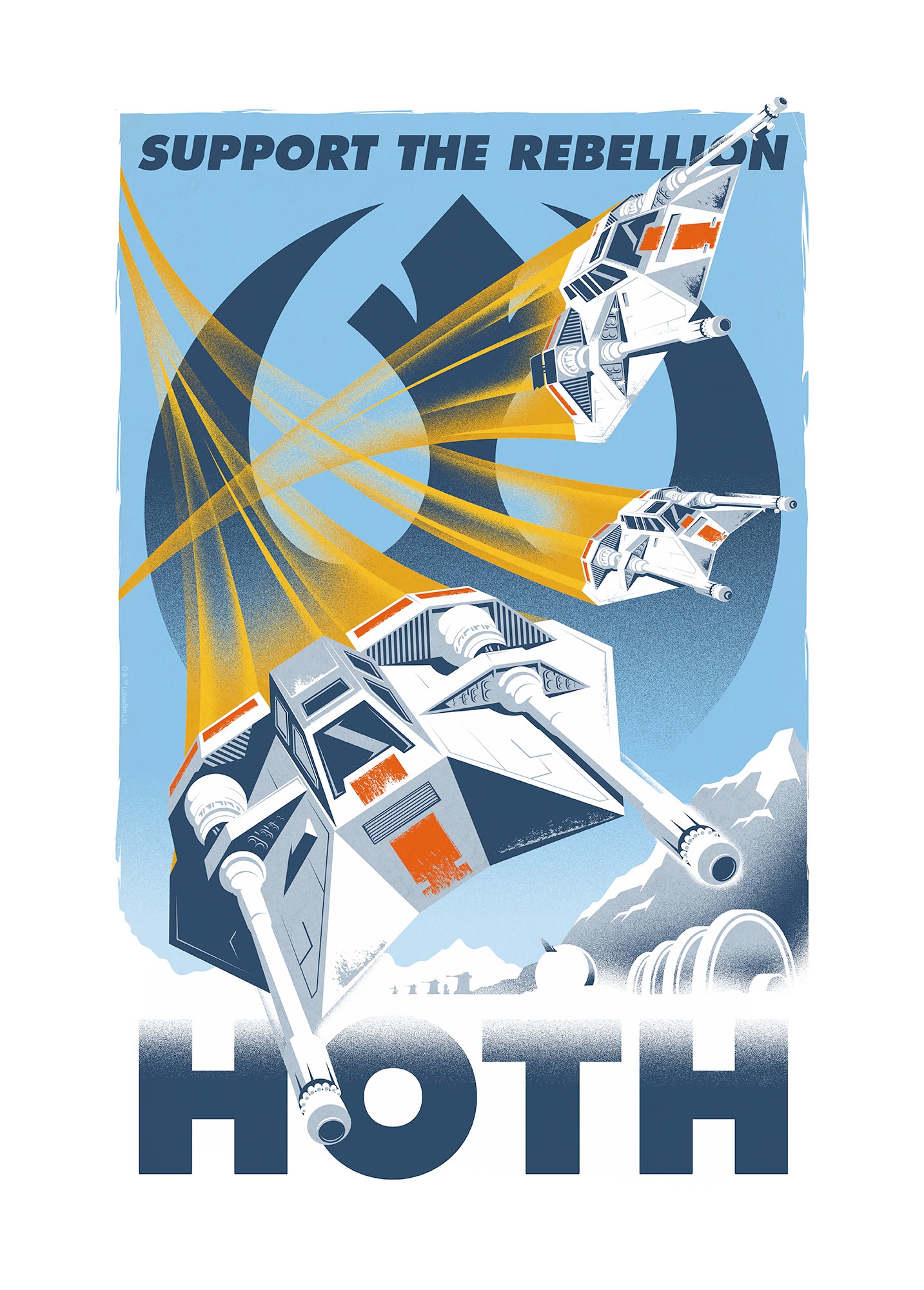 Komar Paveikslas »Star Wars Hoth Temporary H...