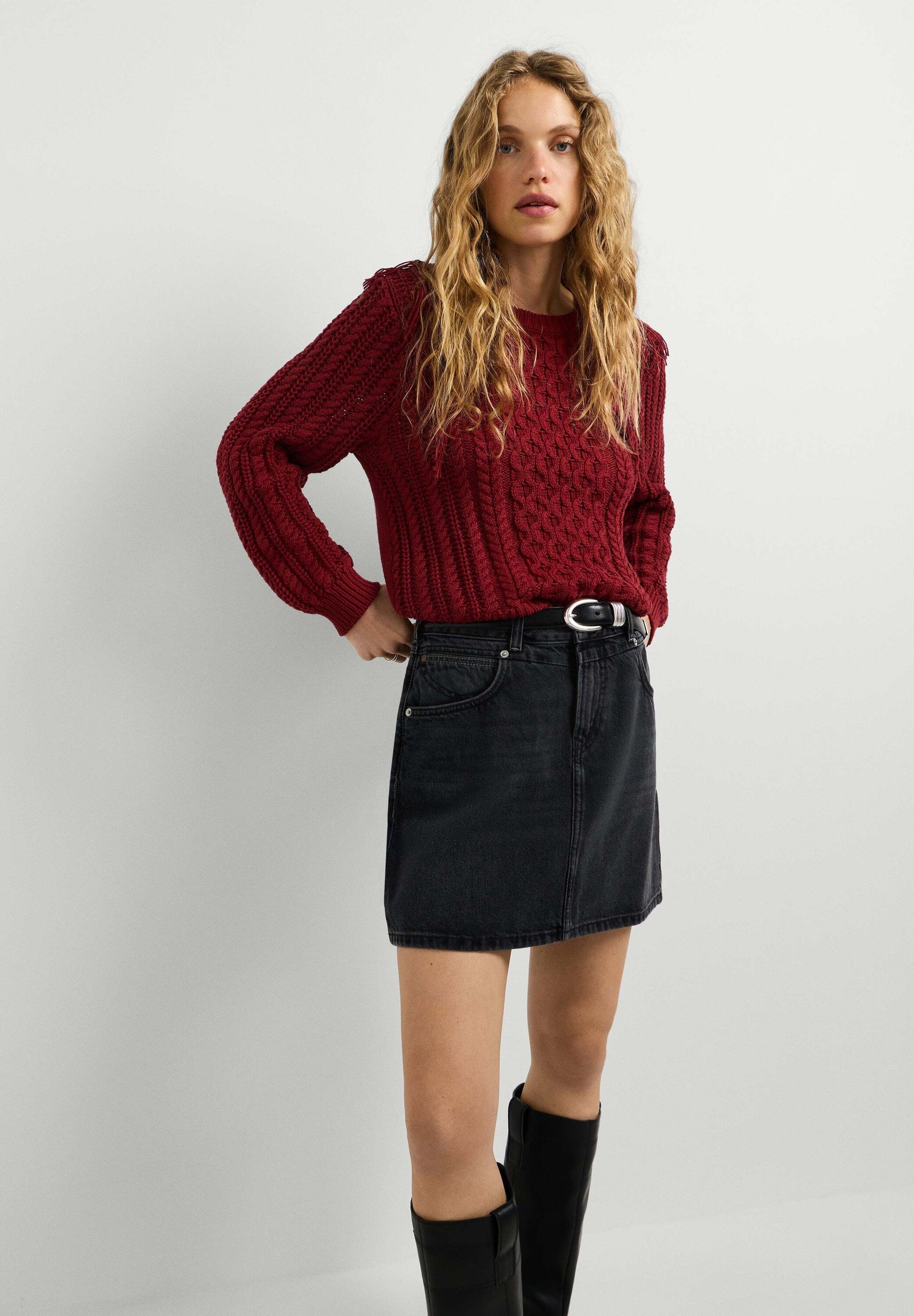 Pepe Jeans Jeansrock »denim skirt CRAFT MINI SKIRT BLACK«