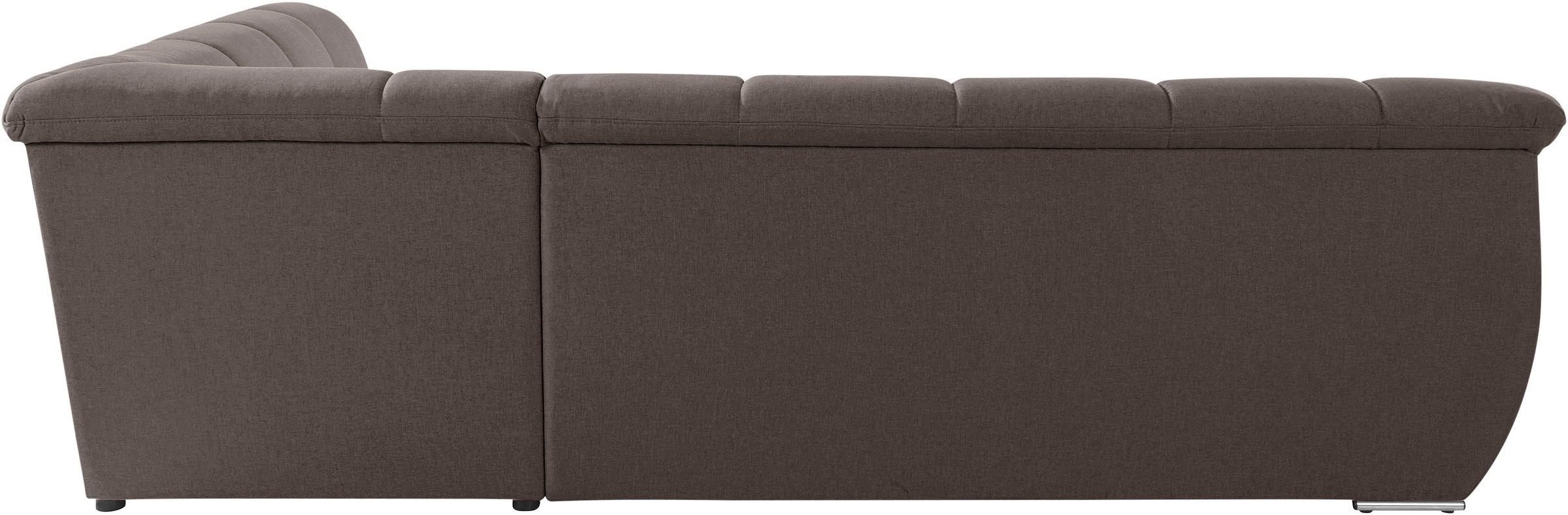 DOMO collection Ecksofa »Lagoa L-Form«, wahlweise mit Bettfunktion, frei im Raum stellbar, große Farbvielfalt
