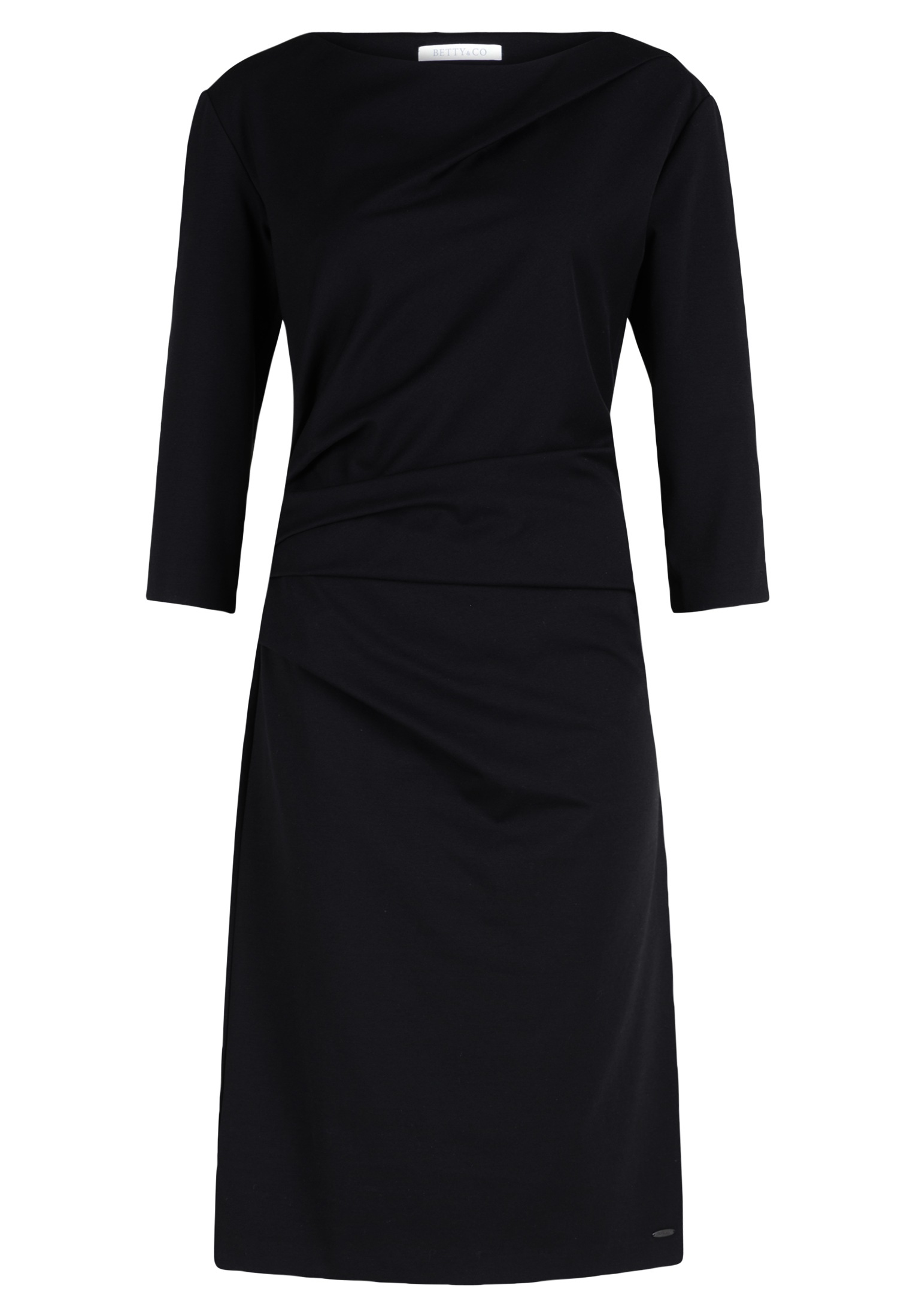 Betty&Co Jerseykleid »Betty & Co Damen Jerseykleid mit 3/4 Arm«, Falten