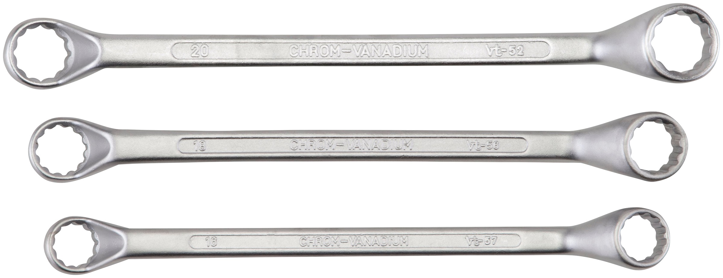 WGB BASIC PLUS Ringschlüssel »9290 BAUR | Chrom-Vanadium-Stahl 12 kaufen gekröpft, St.), (Set, - S Doppelringschlüssel-Satz«