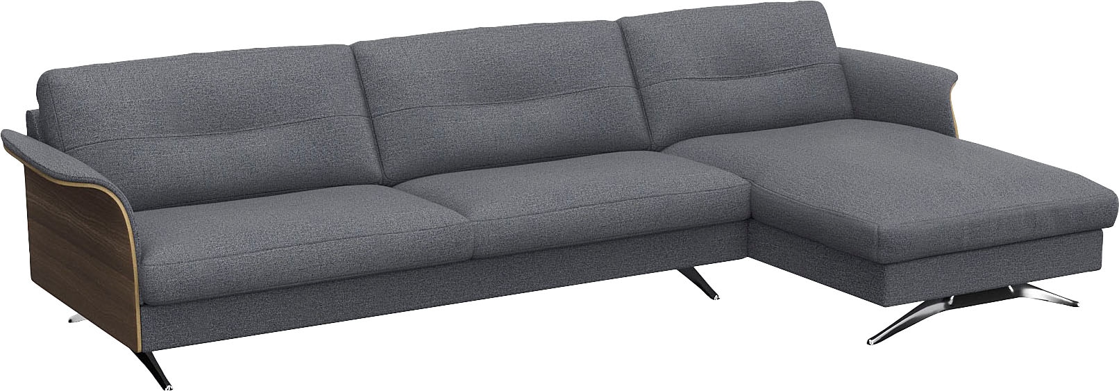 FLEXLUX Ecksofa "Glow Designsofa, bequem und komfortabel durch hochwertigen günstig online kaufen