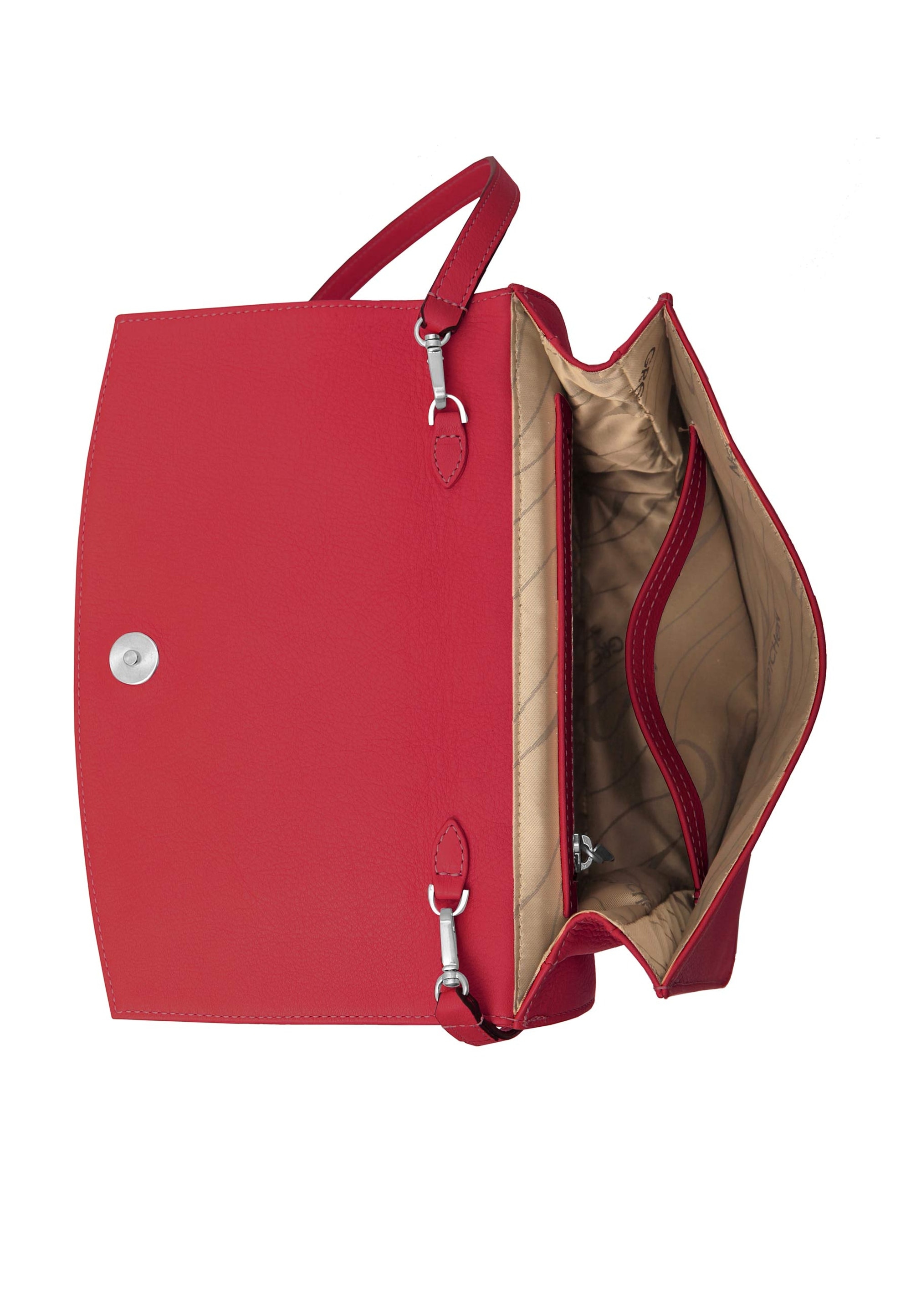 GRETCHEN Schultertasche »Oyster Clutch Three«, aus italienischem Kalbsleder