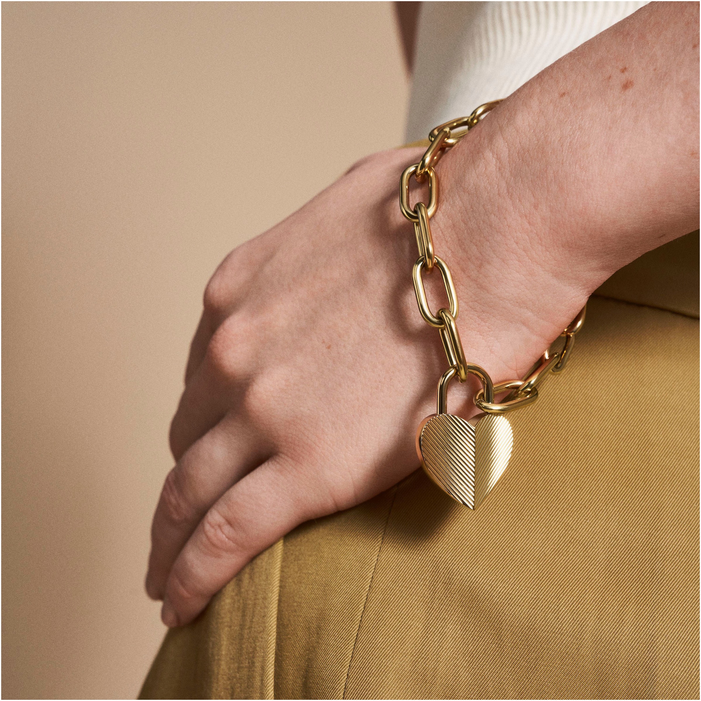 Fossil Armband »HARLOW, Herz, JF04658710, JF04659040«