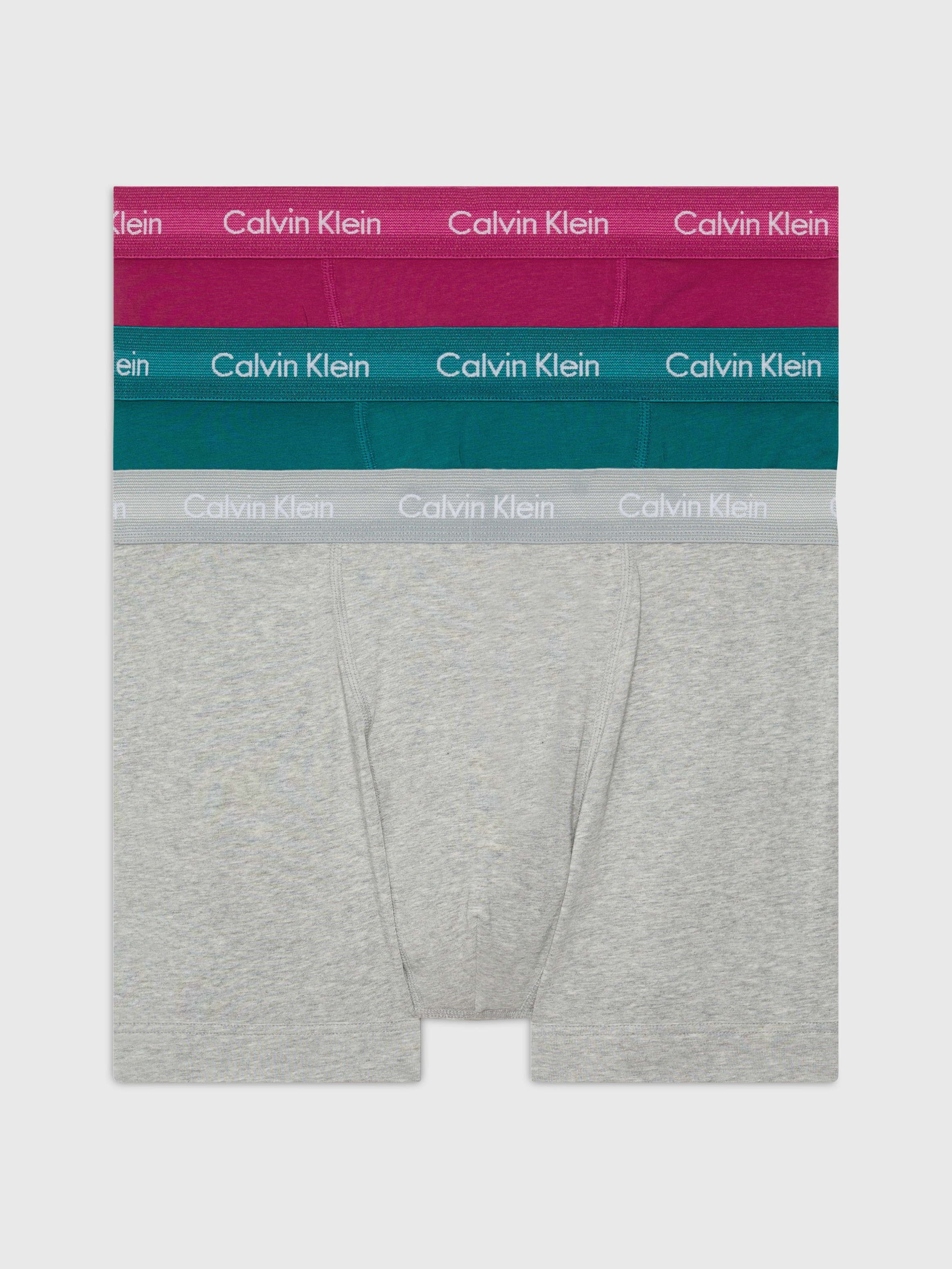 Calvin Klein Underwear Trunk "TRUNK 3PK", (Packung, 3 St., 3er-Pack), mit Logo-Elastikbund