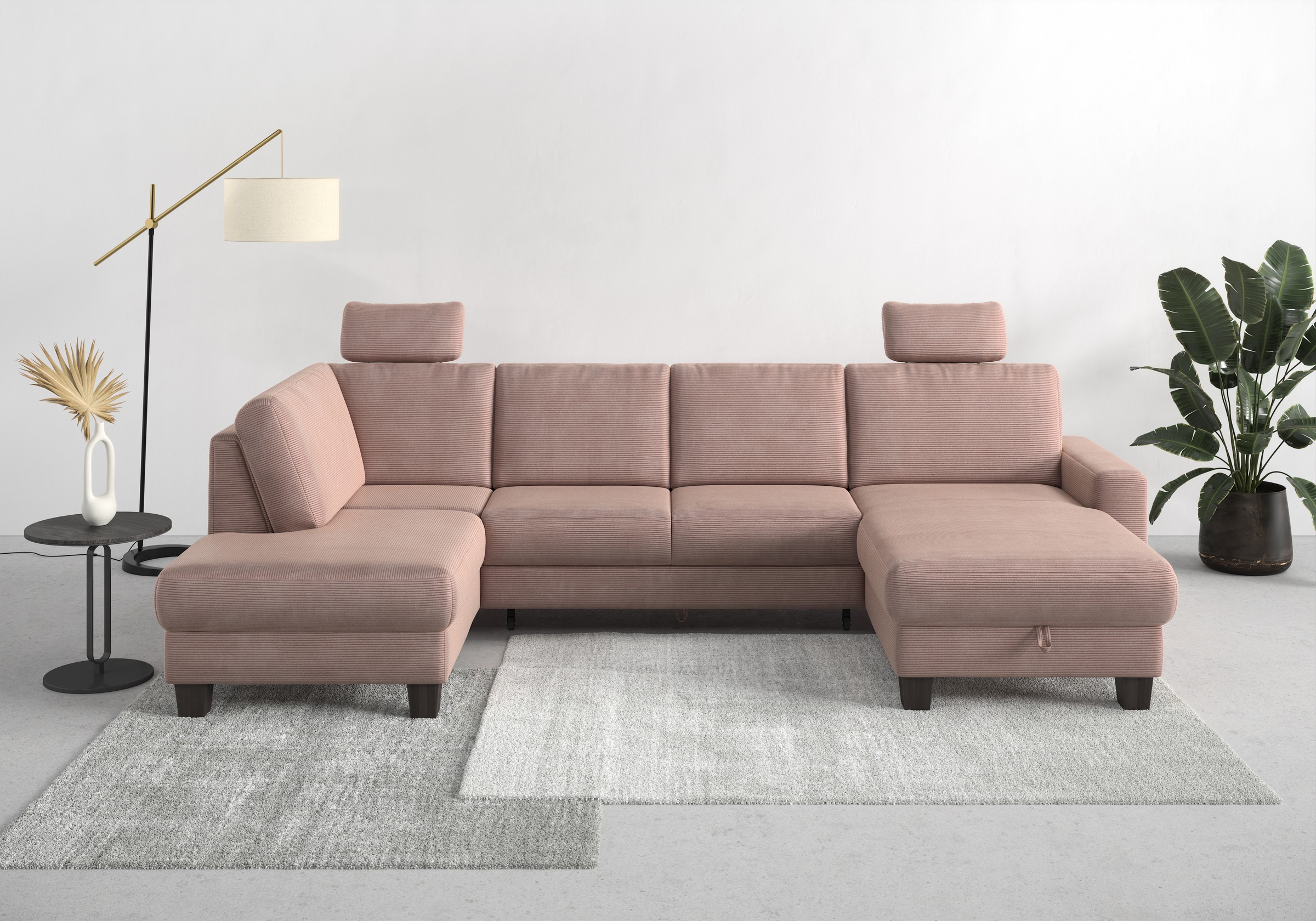 Home affaire "Summer U-Form" mit oder ohne Bettfunktion und Bettkasten, wen günstig online kaufen