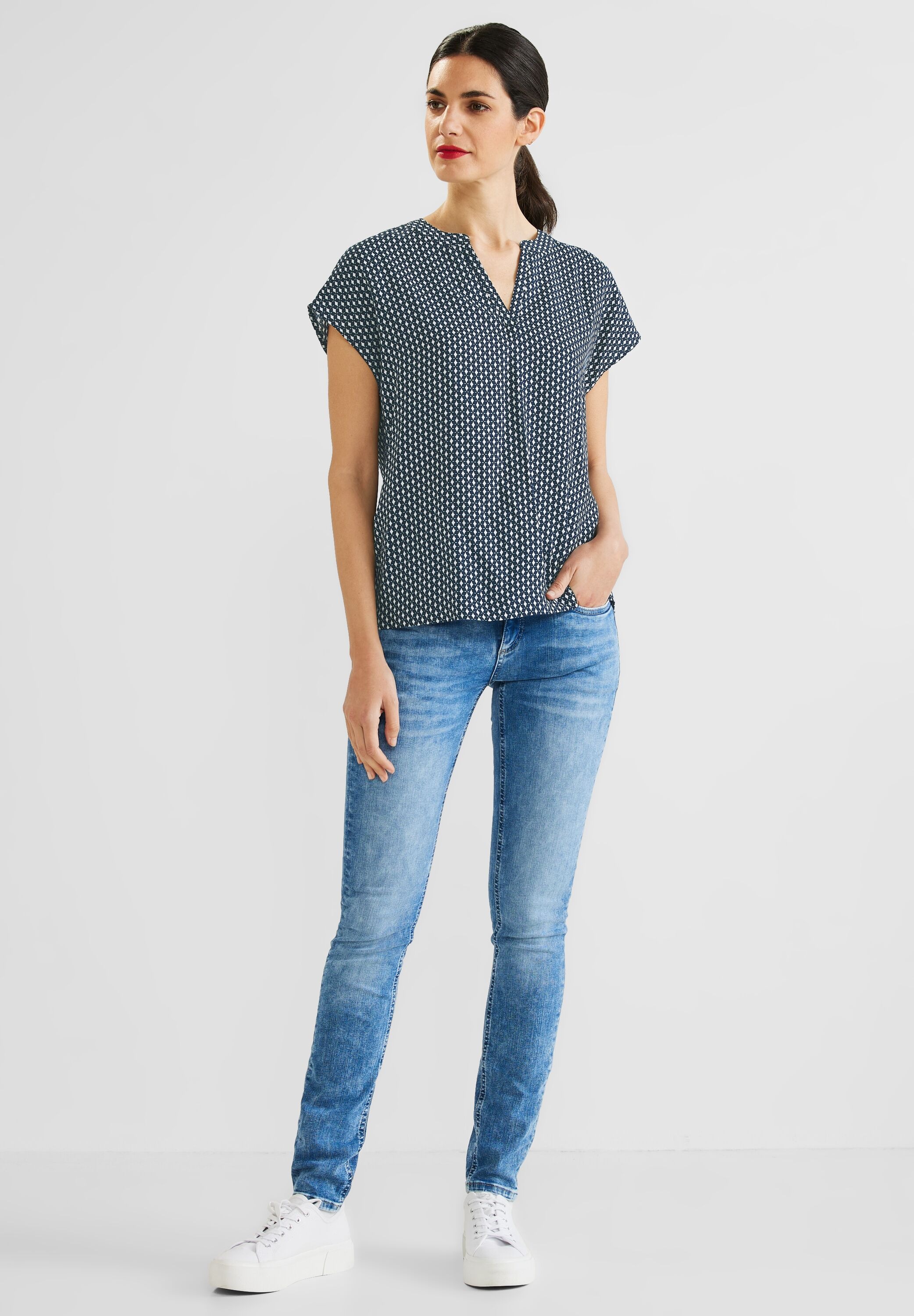 STREET ONE Shirtbluse, aus softer Viskose