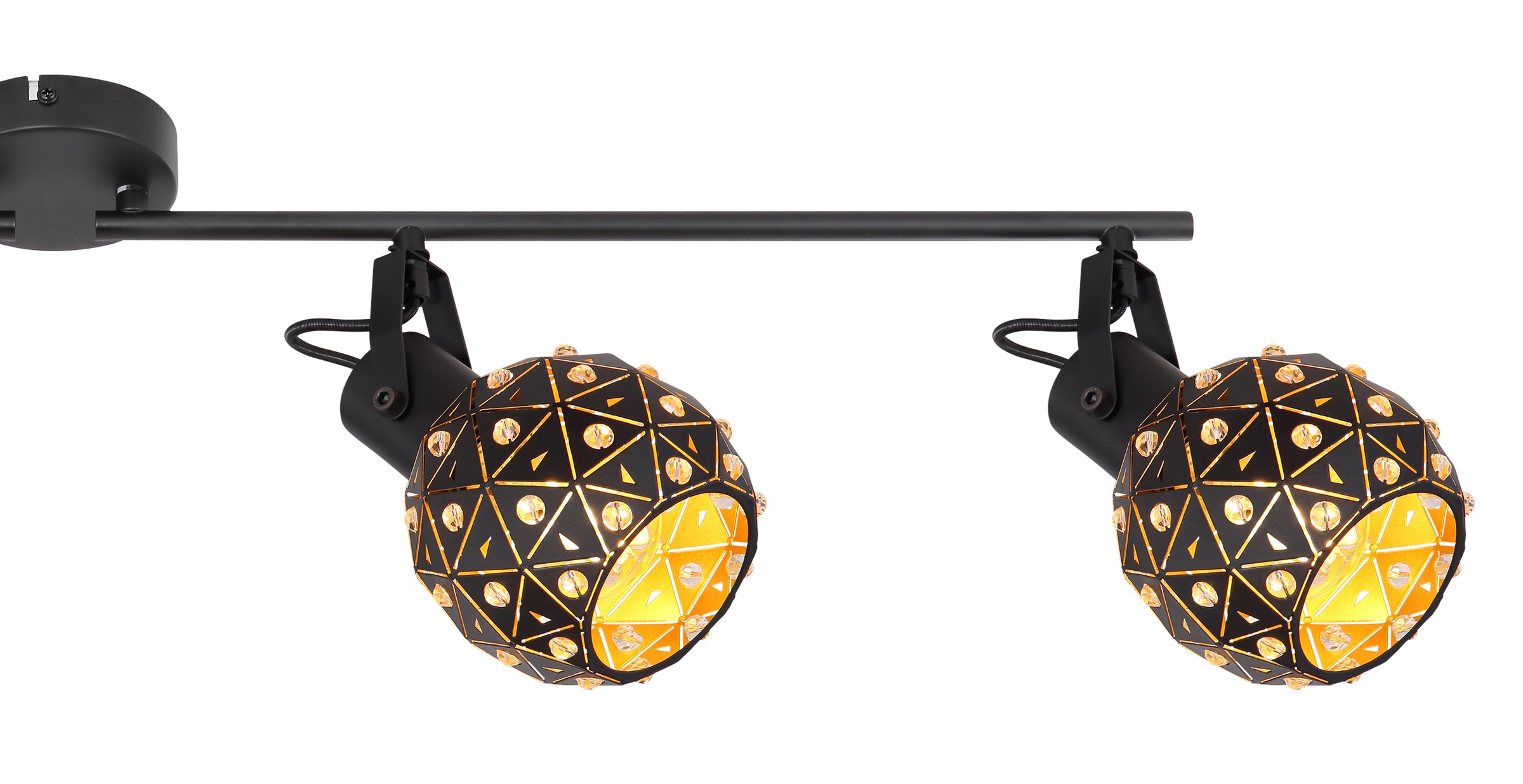 GLOBO LIGHTING Deckenstrahler »JODIE« E27 1 Stk. Spot Deckenspot Flur Schlafzimmer Wohnzimmer