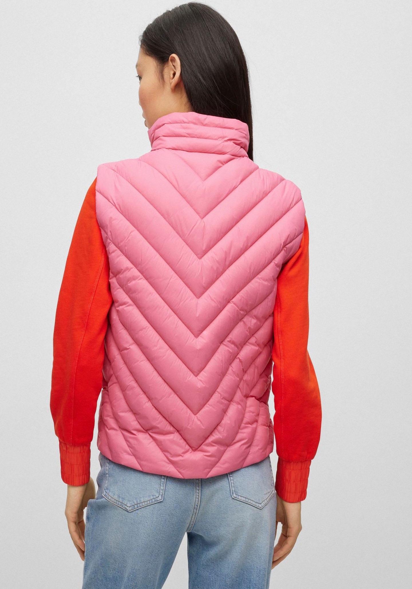 BOSS ORANGE Steppweste "Palassy Premium Damenmode", mit hohem Kragen günstig online kaufen