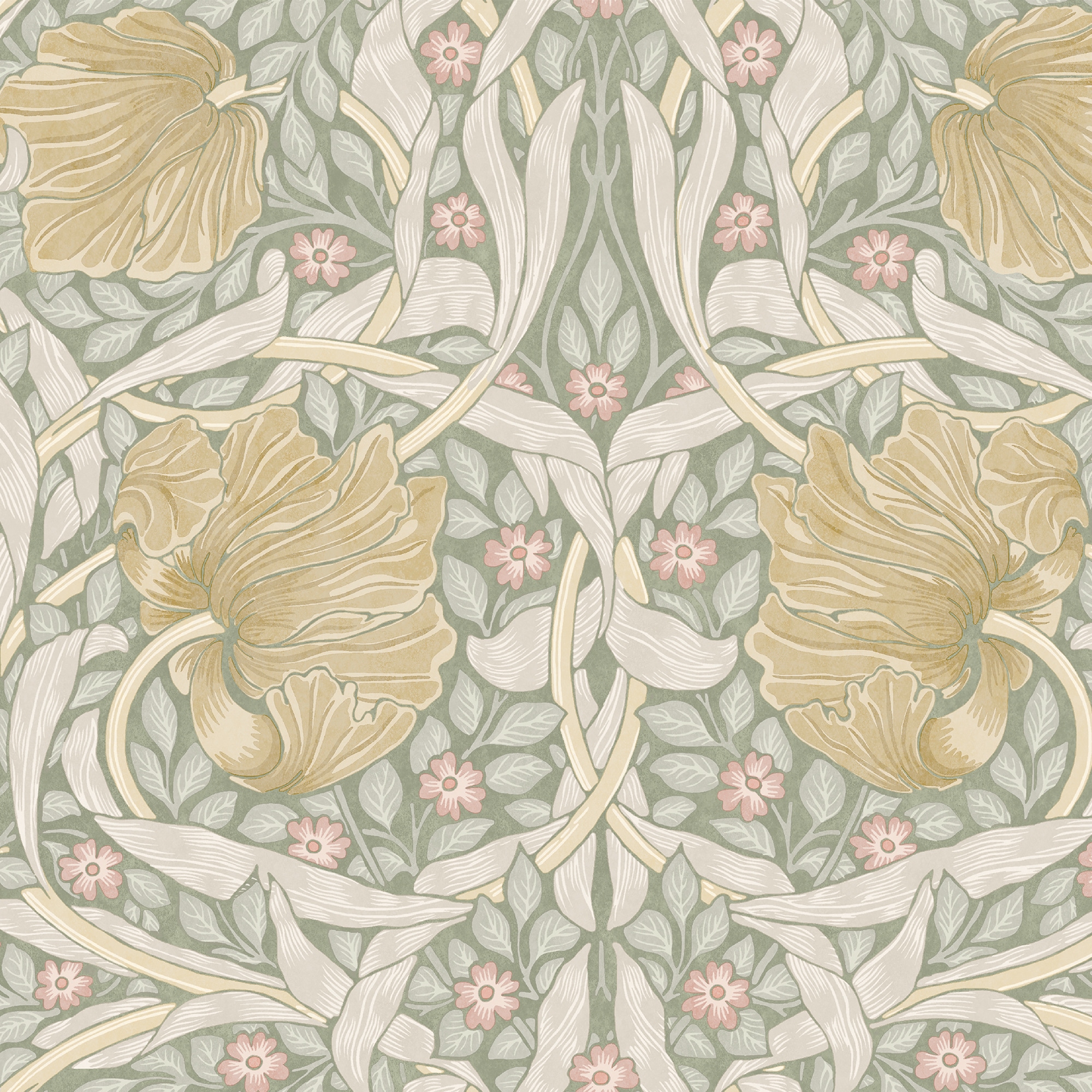 WILLIAM MORRIS AT HOME Vliestapete »Pimpernel Spring Breeze«, Motiv, Design Tapeten