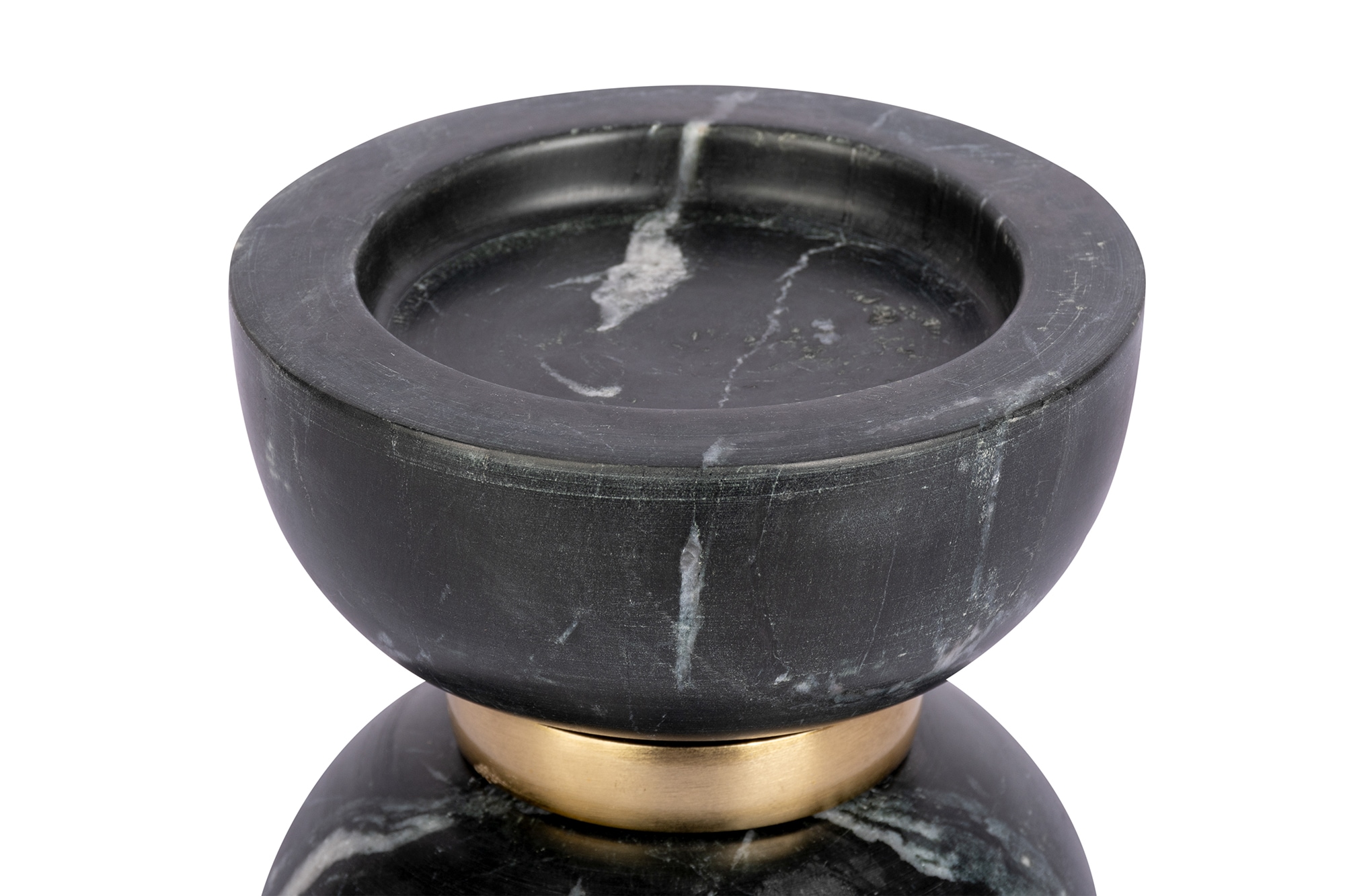 Kayoom Kerzenhalter »Kerzenhalter Sorin 125«, Dekorative Kerzenhalter aus Marmor mit Metall-Ring