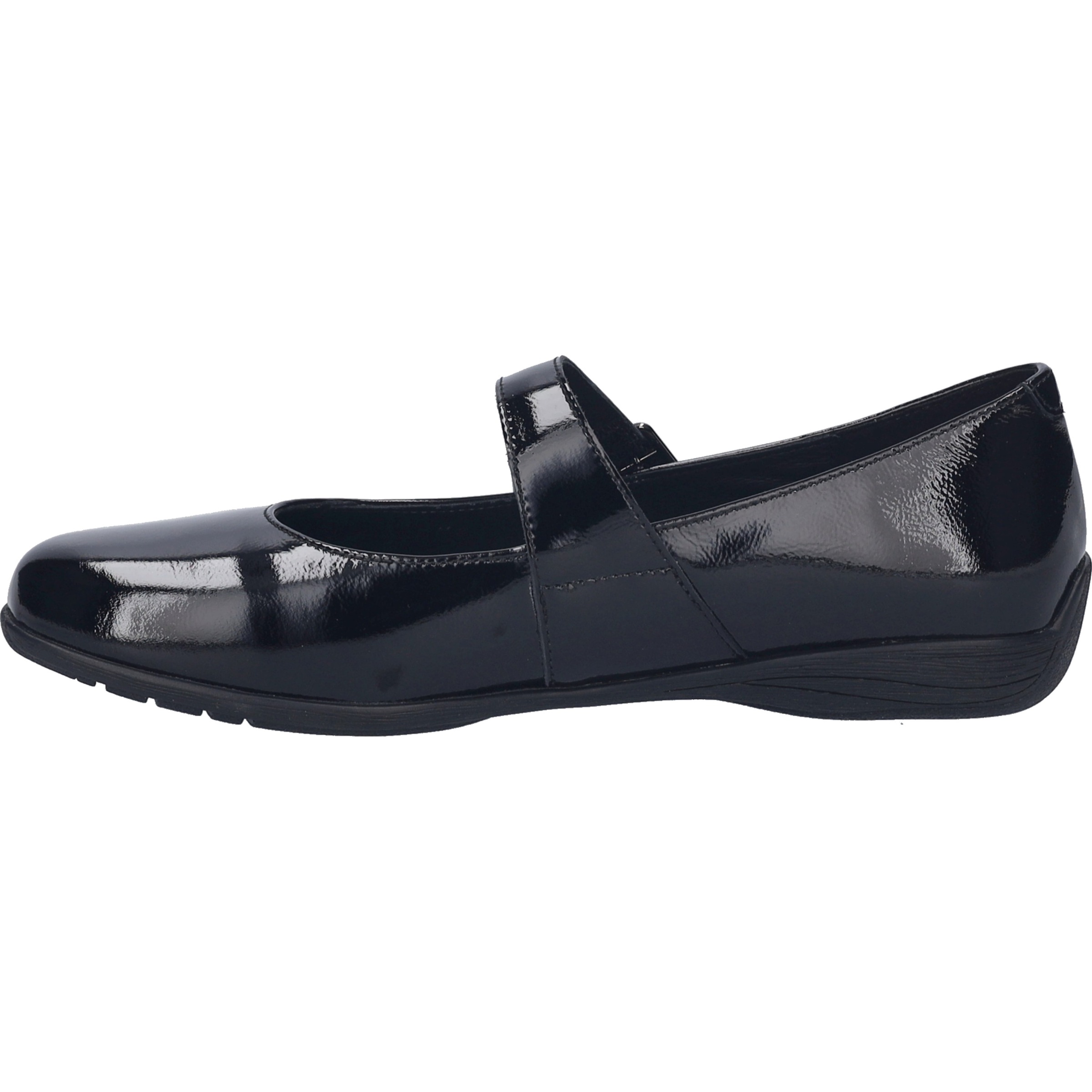 Ballerina JOSEF SEIBEL "Fenja 35, black-black", Damen, Gr. 36, schwarz (schwarz, schwarz), Obermaterial: 100% Rindsleder Leather cow., Schuhe Ballerina 2