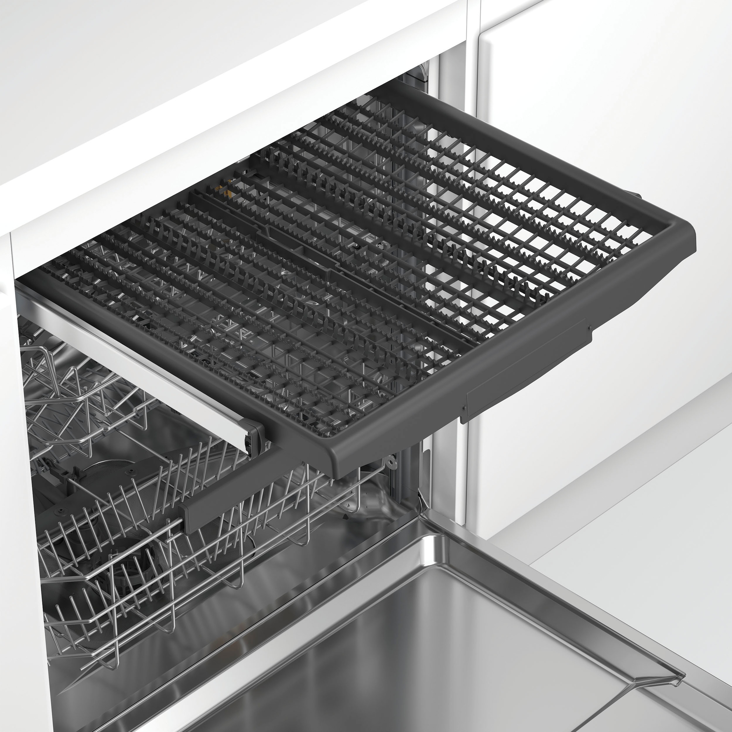 BAUKNECHT vollintegrierbarer Geschirrspüler »OBIC Ecosilent2 7540« 8,9 l 14 tlg. Maßgedecke ActiveDry – automatische Türöffnung für bessere Trocknungsergebnisse
