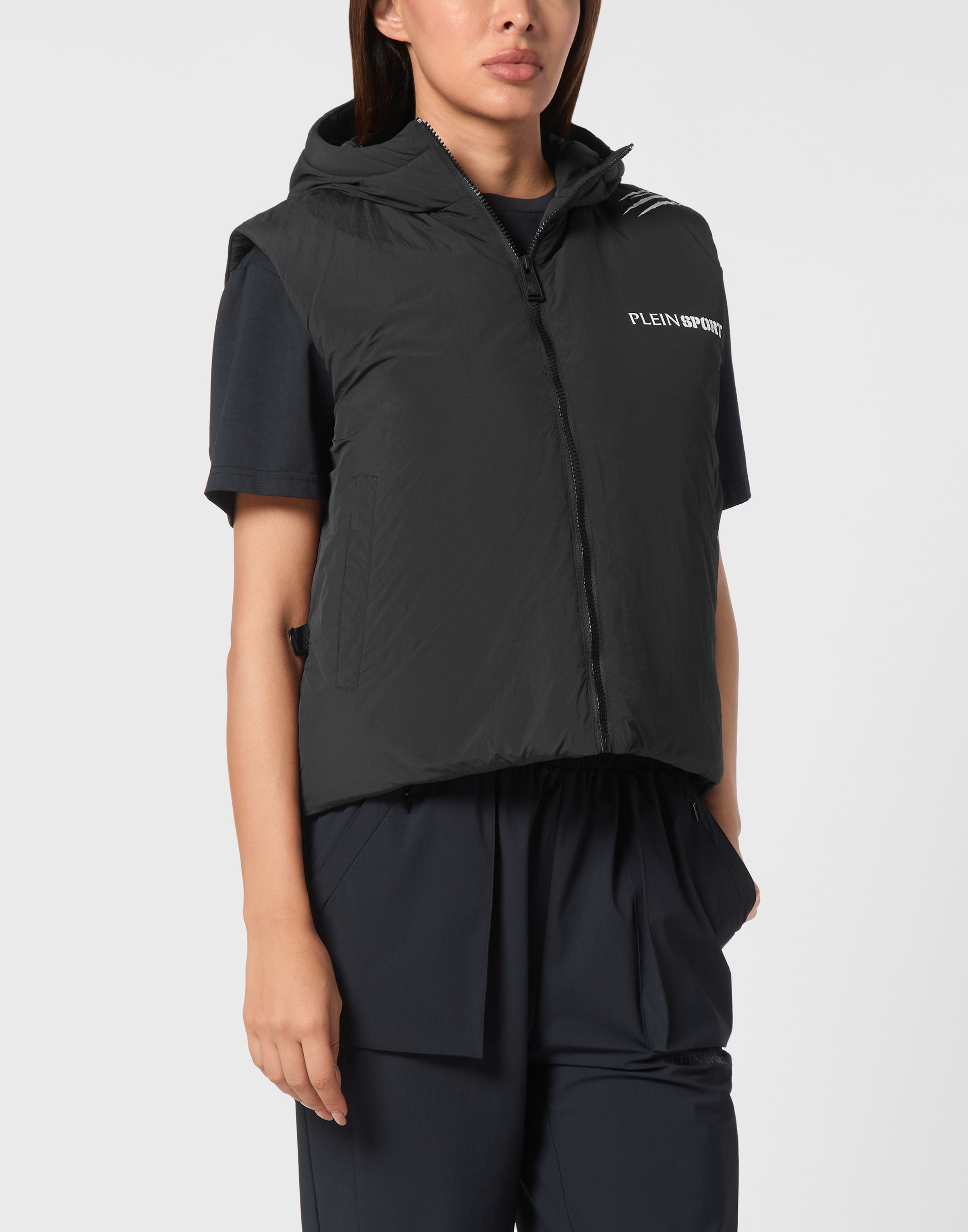 PLEIN SPORT Kurzweste "Scratch" günstig online kaufen