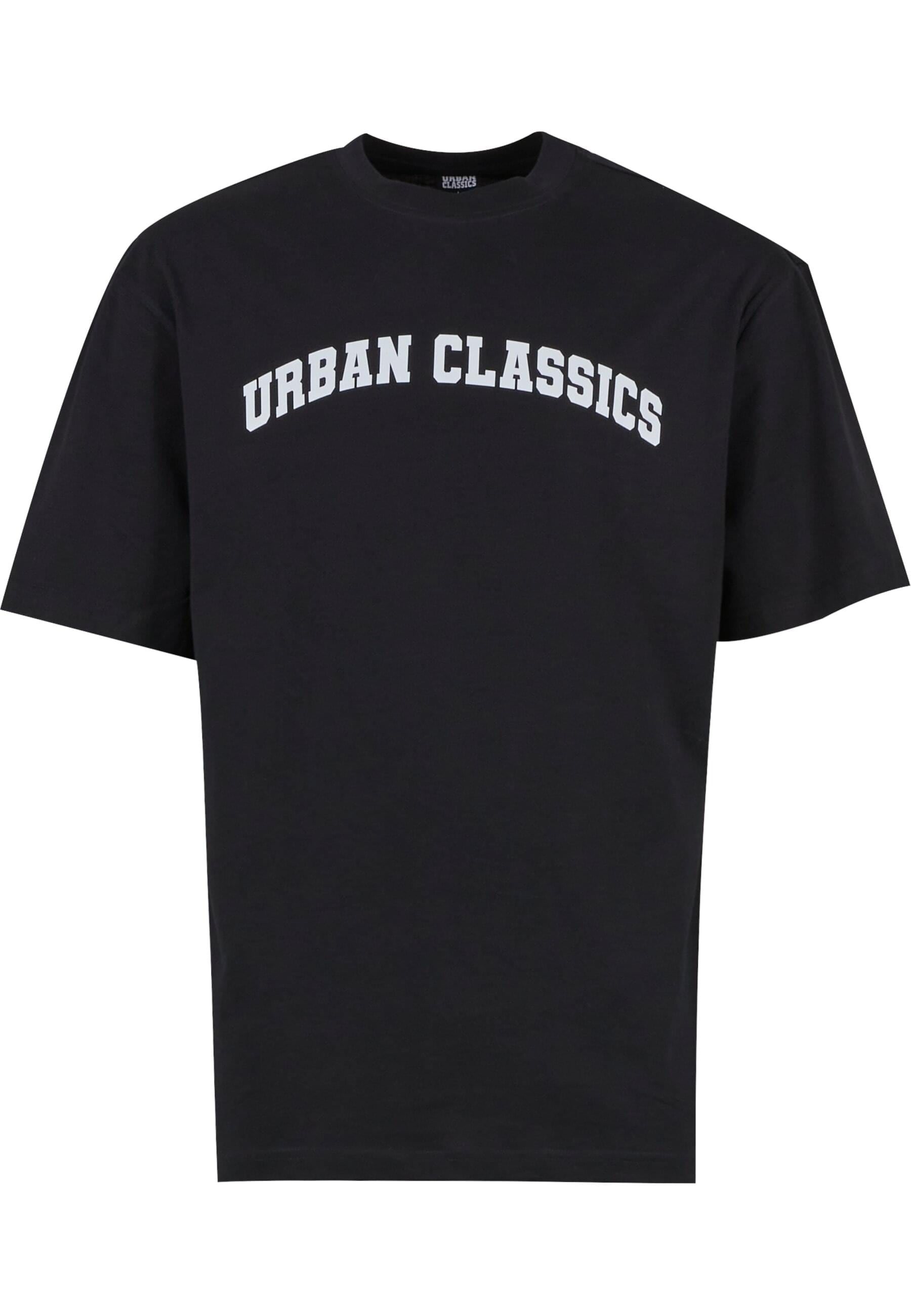 URBAN CLASSICS T-Shirt "Urban Classics UC College Logo Tall Tee" 1 Stk. günstig online kaufen
