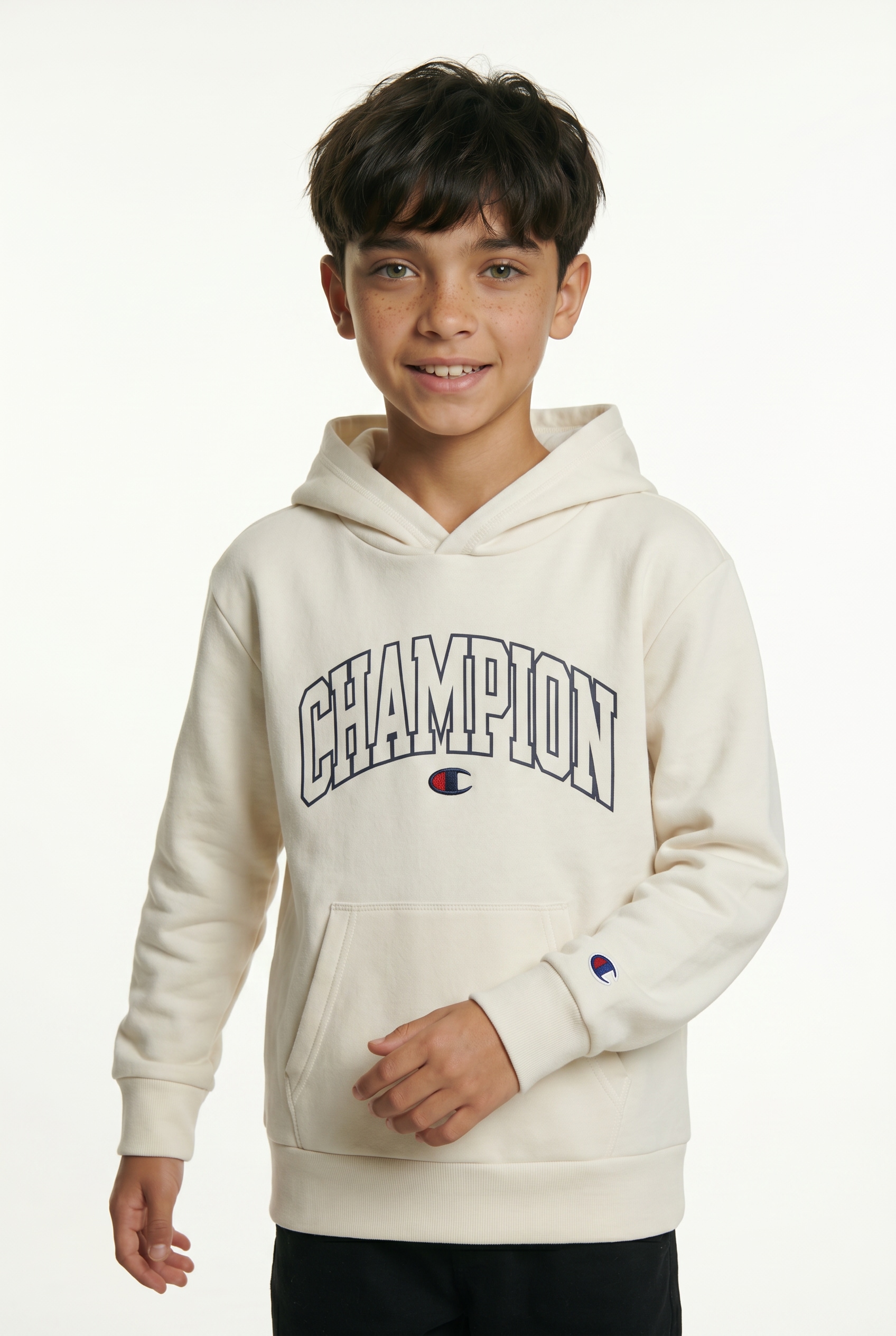 Champion Kapuzensweatshirt, aus Baumwolle und Polyester, in den Größen S bis XXL