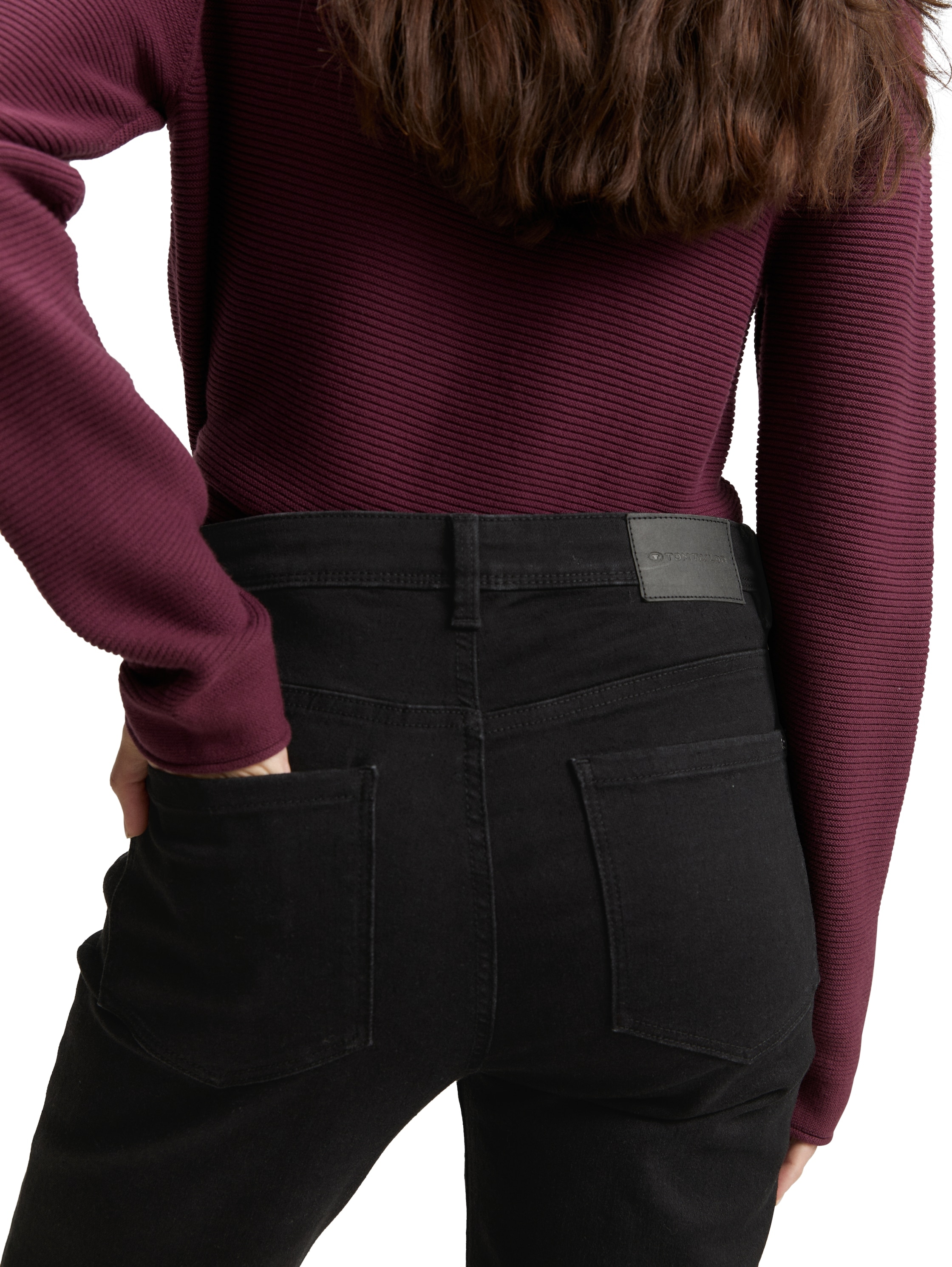 TOM TAILOR Straight-Jeans »Style ELVA«, mit Stretch