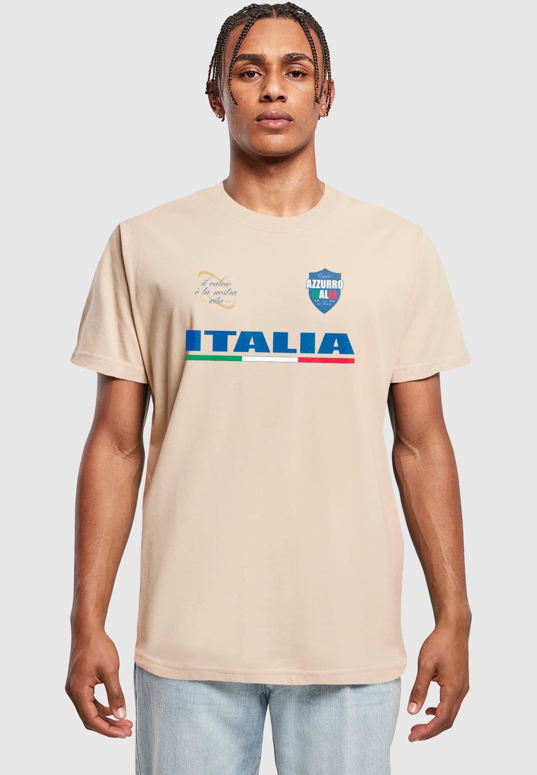 MisterTee T-Shirt »MisterTee Italia Trikot Tee«, (1 tlg.)