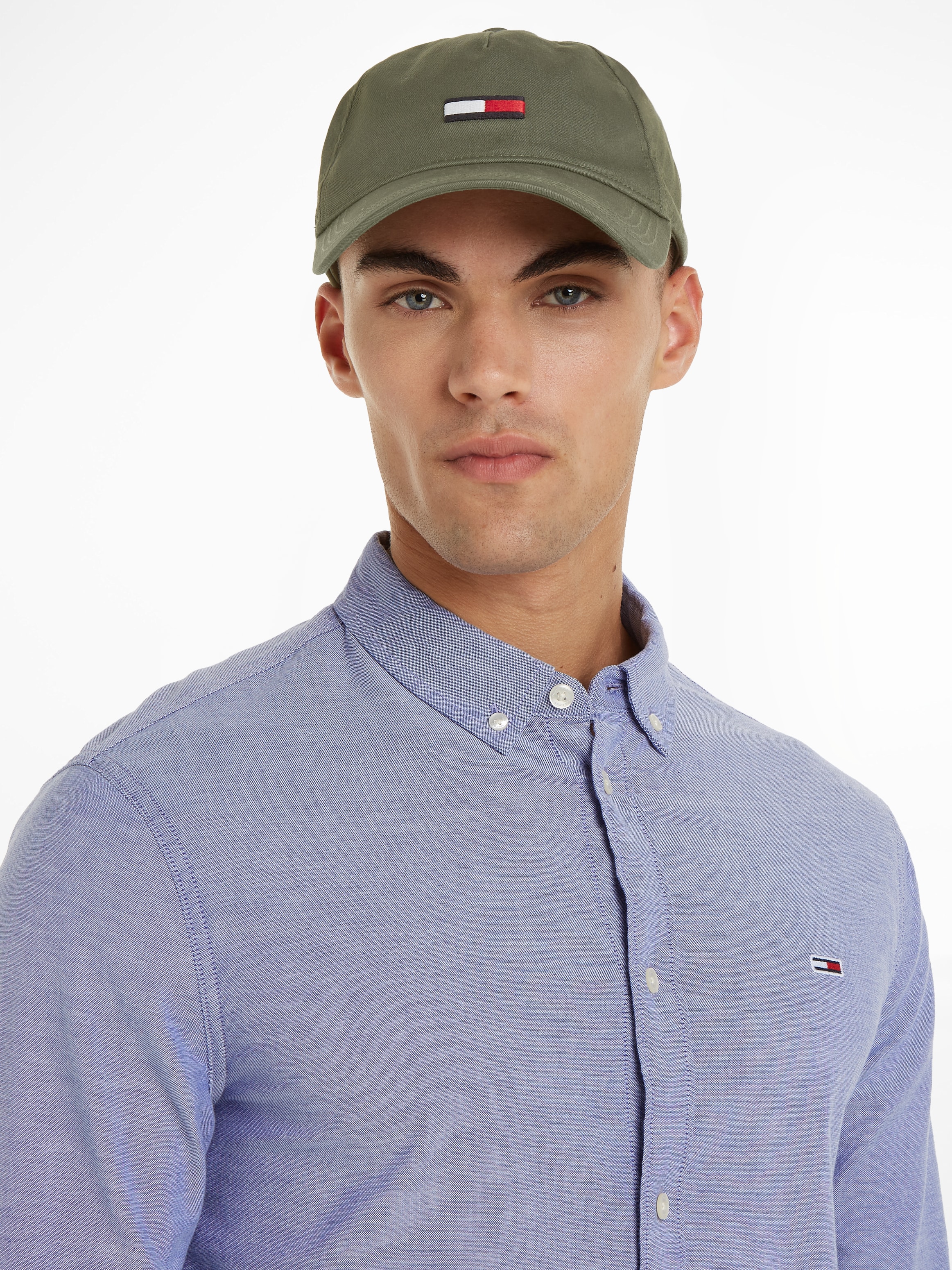 Tommy Jeans Baseball Cap »TJM ELONGATED FLAG CAP«, mit verlängerter Flag