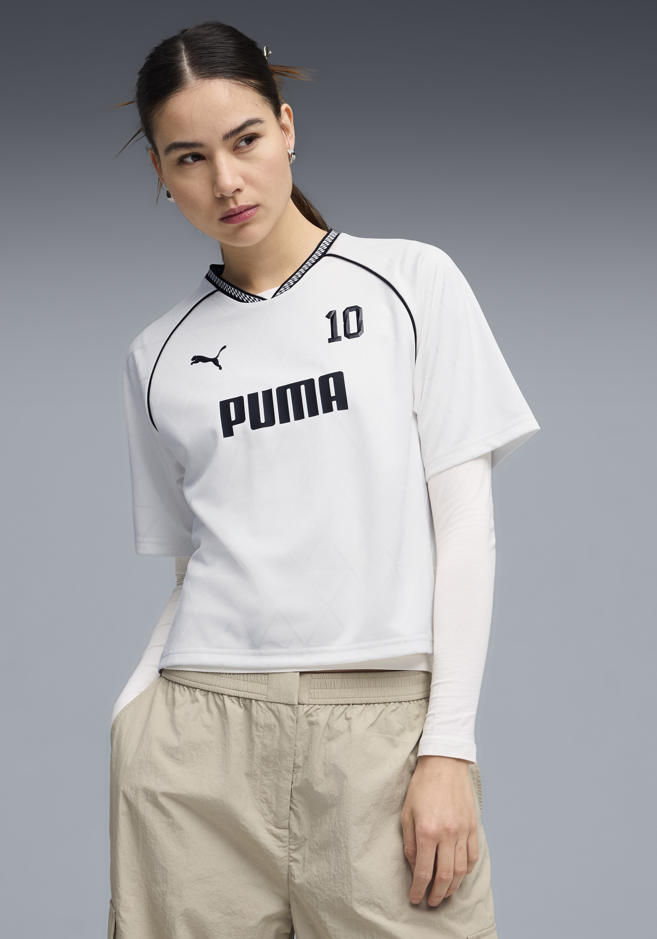 PUMA T-Shirt "SPORT RELAXED JERSEY" Kurzarm, Rundhalsausschnitt, DryCELL-Te günstig online kaufen