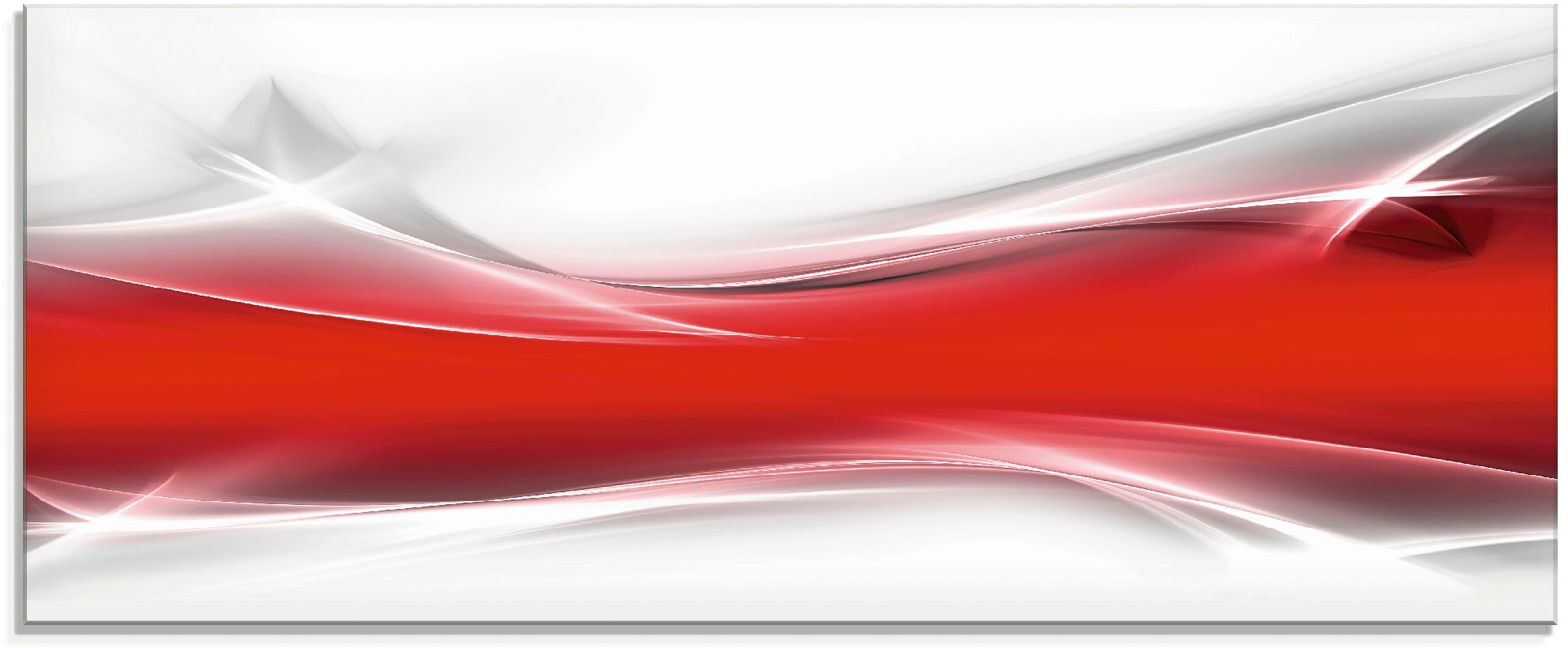 Artland Glasbild "Kreatives Element" Gegenstandslos 1 Stk. tlg. in verschiedenen Größen