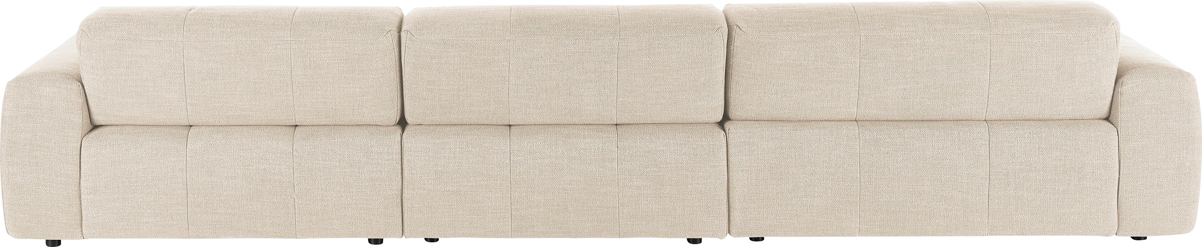 3C Candy Ecksofa »Yoshy mit Komfortfunktionen, modern und bequem, L-Form«, Zwei verschiedene Sitztiefen durch verstellbare Rückenlehne