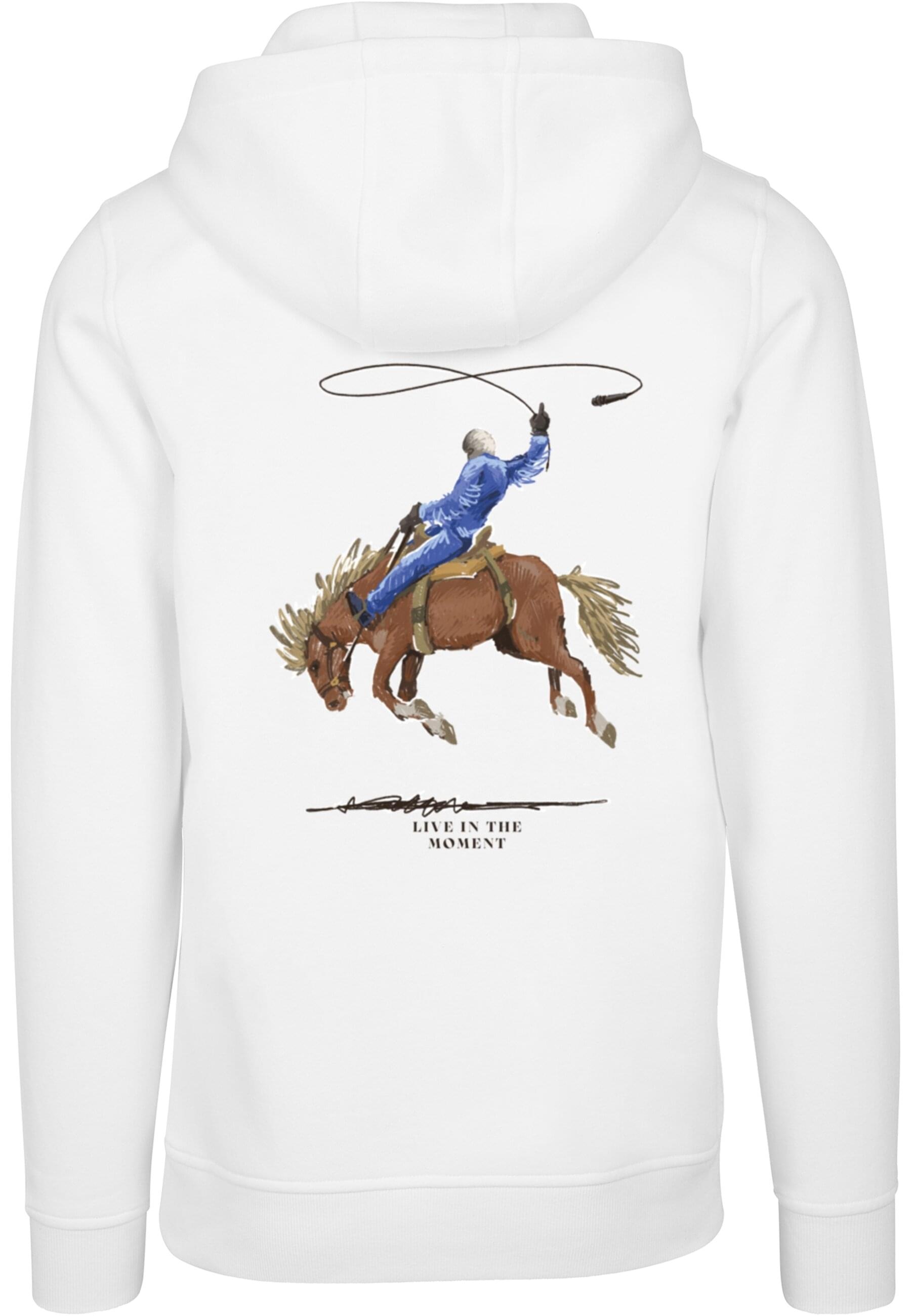 MisterTee Kapuzensweatshirt »MisterTee Herren Live In The Moment Hoody«, (1 tlg.)