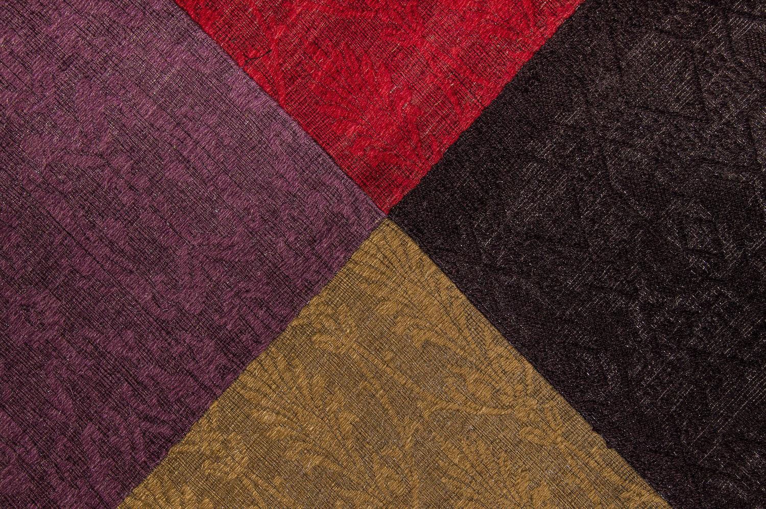 morgenland Teppich »Patchwork Teppich - Weys - rechteckig«, rechteckig, 6 mm Höhe, Sehr weicher Flor