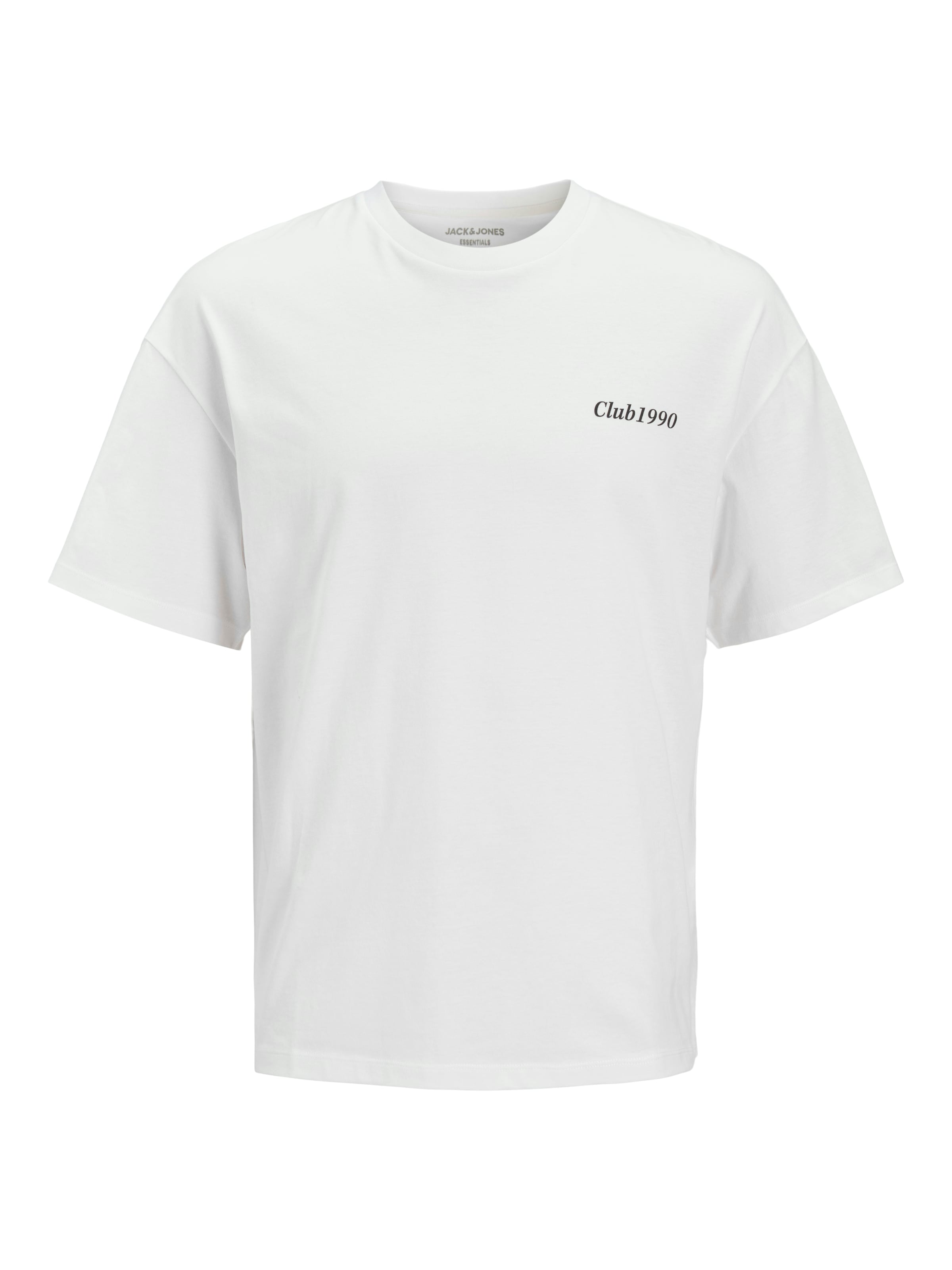 Jack & Jones Rundhalsshirt »JJEBRADLEY GRAPHIC TEE SS O-NECK NOOS«, mit Front und Back Print
