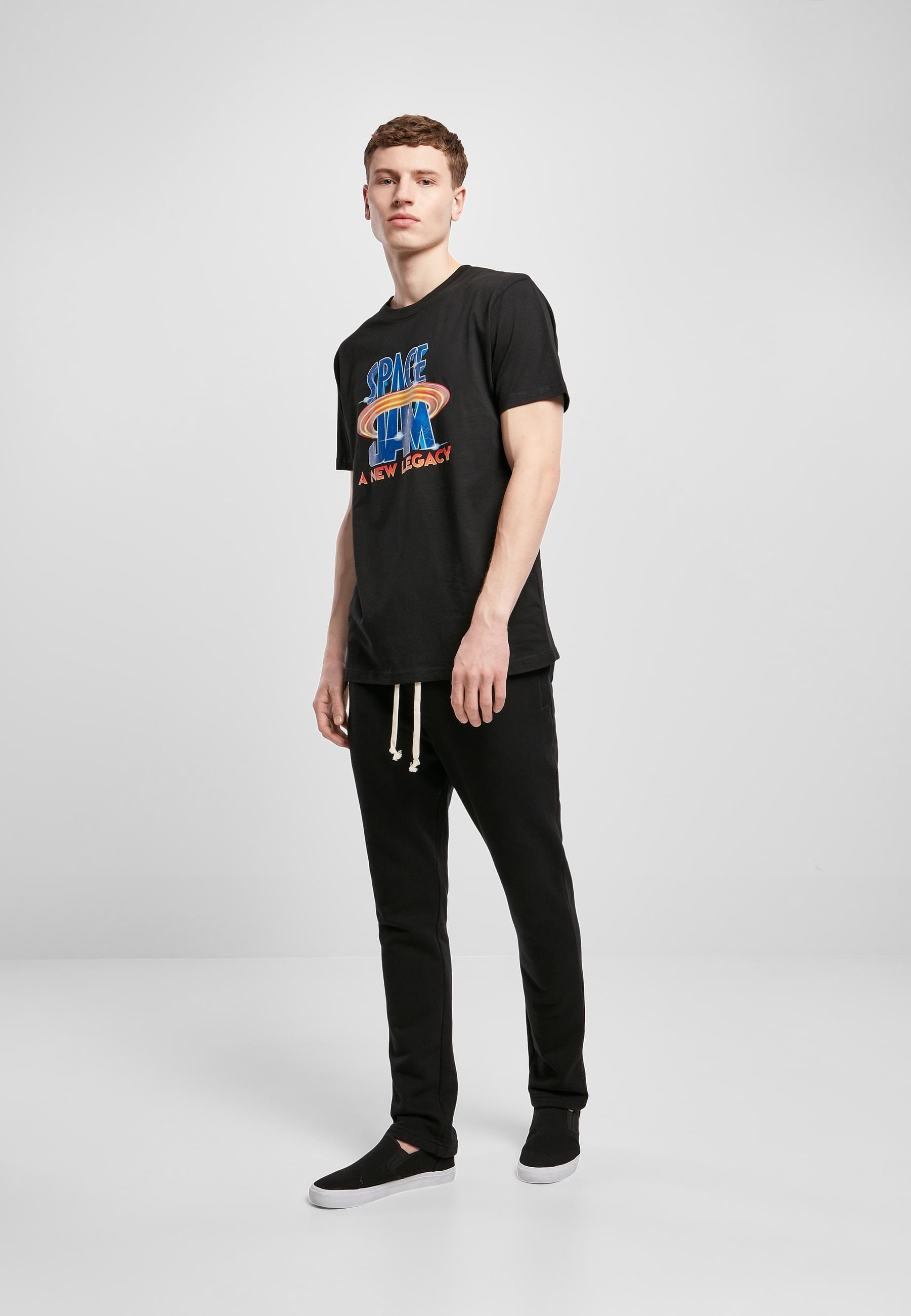 MisterTee Kurzarmshirt »MisterTee Herren Space Jam Logo Tee«, (1 tlg.)