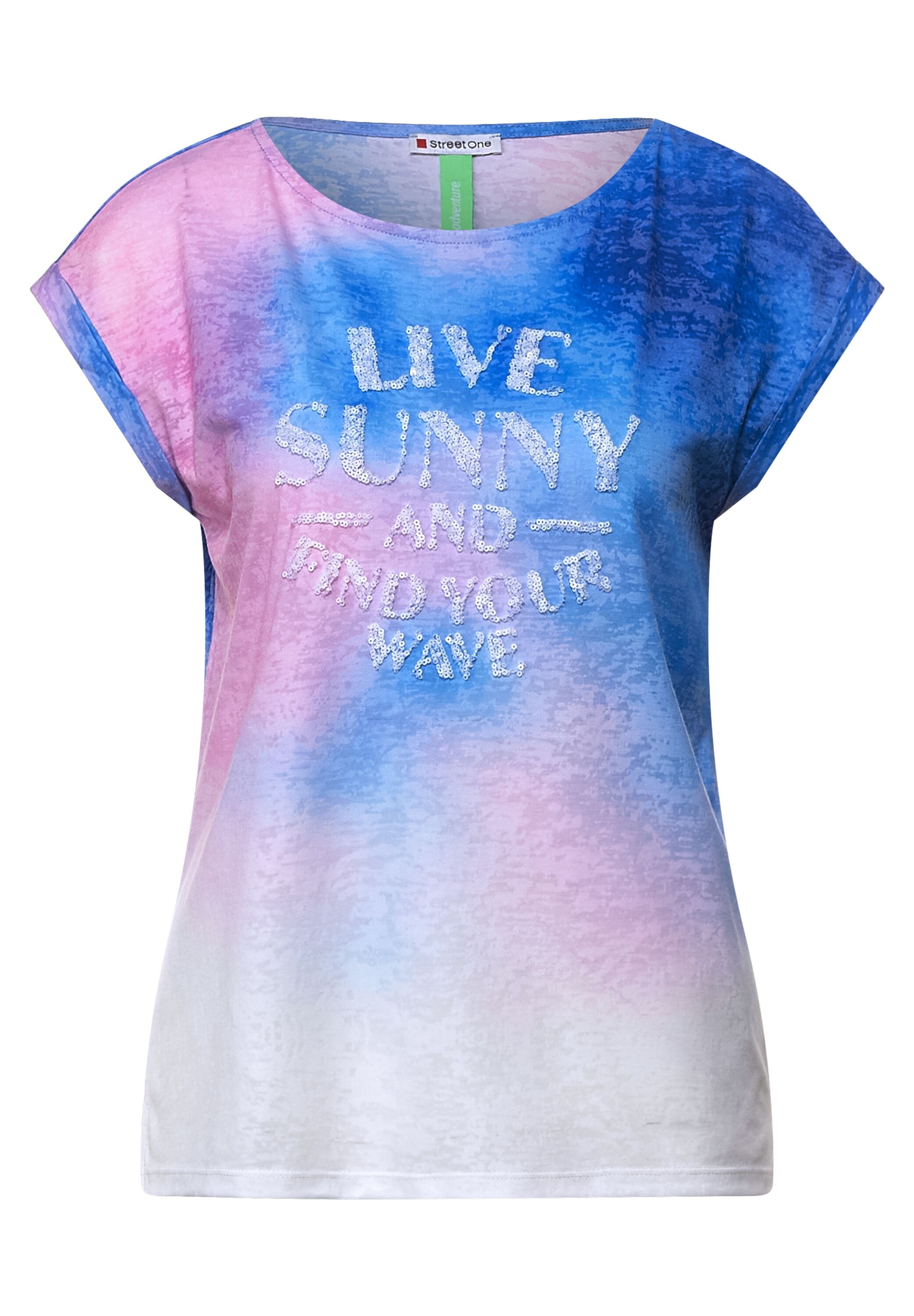 STREET ONE T-Shirt, mit Pailletten