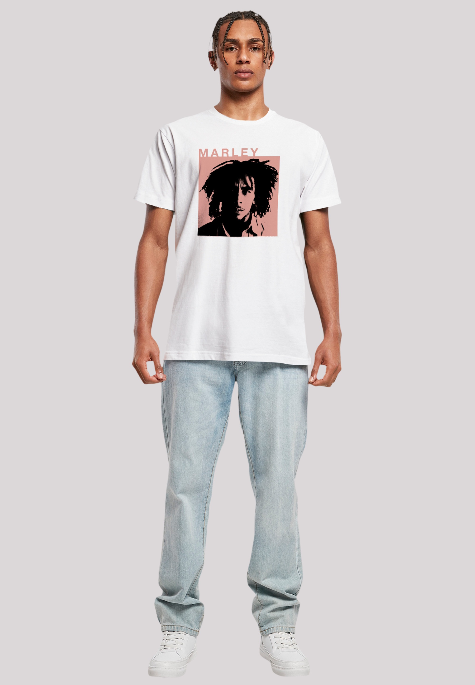 F4NT4STIC T-Shirt »Bob Marley Reggae Music by Rock Off«, Premium Qualität, Musik