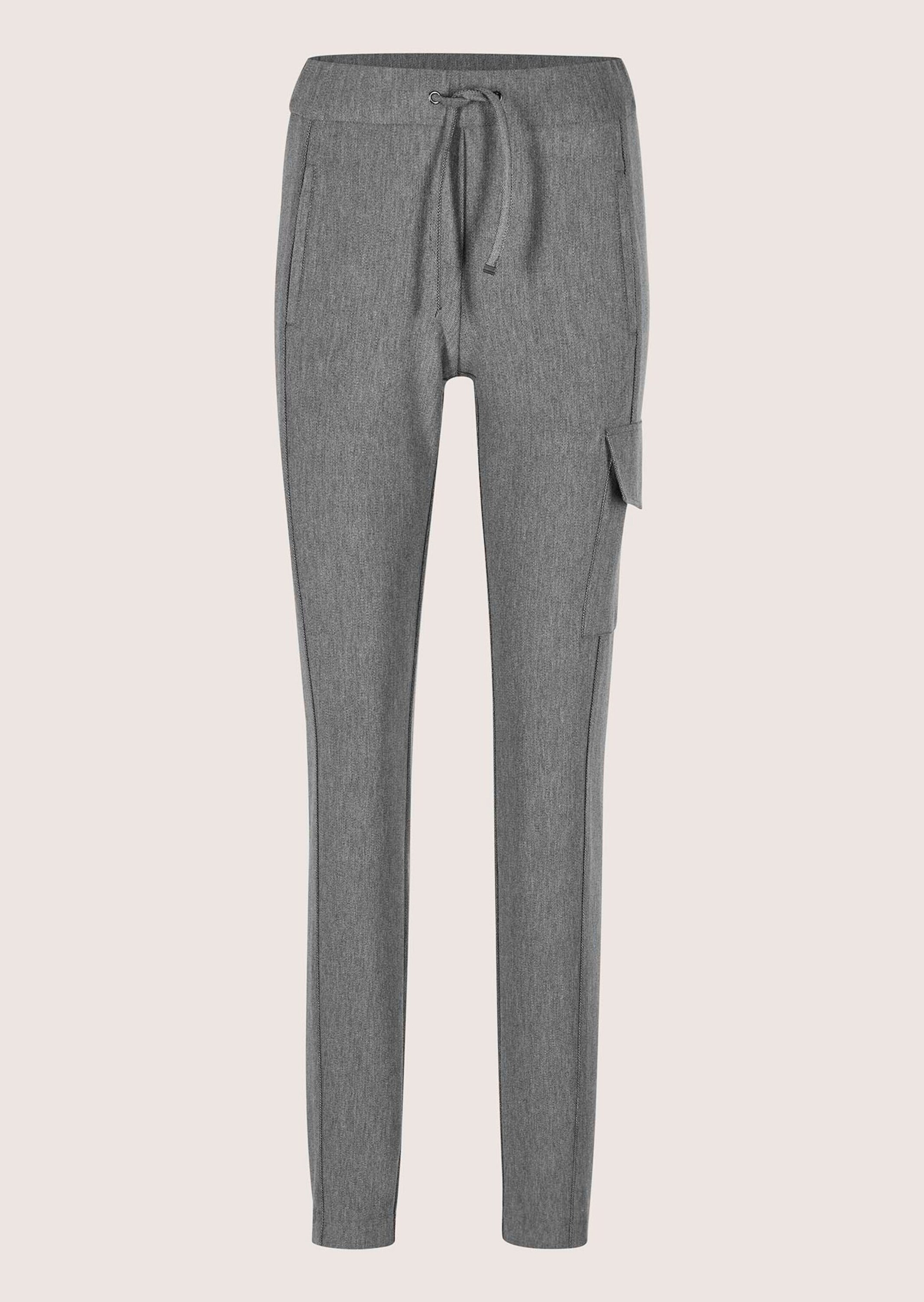 MADELEINE Jerseyhose "Hose Cargo-Jerseyhose mit Kordelzug" Jerseyhose im Cargostil