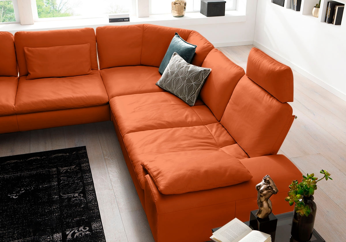 W.SCHILLIG Ecksofa "valentinoo, Designsofa, elegant und bequem, L-Form" mit günstig online kaufen