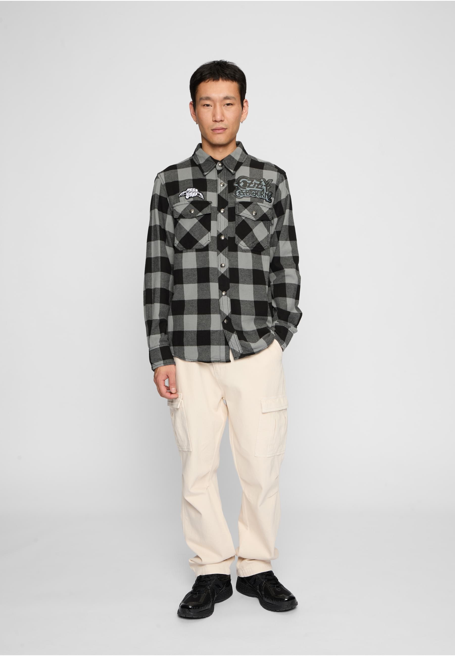 Brandit Langarmhemd »Brandit Ozzy Checkshirt Long Sleeve« 1 Stk.