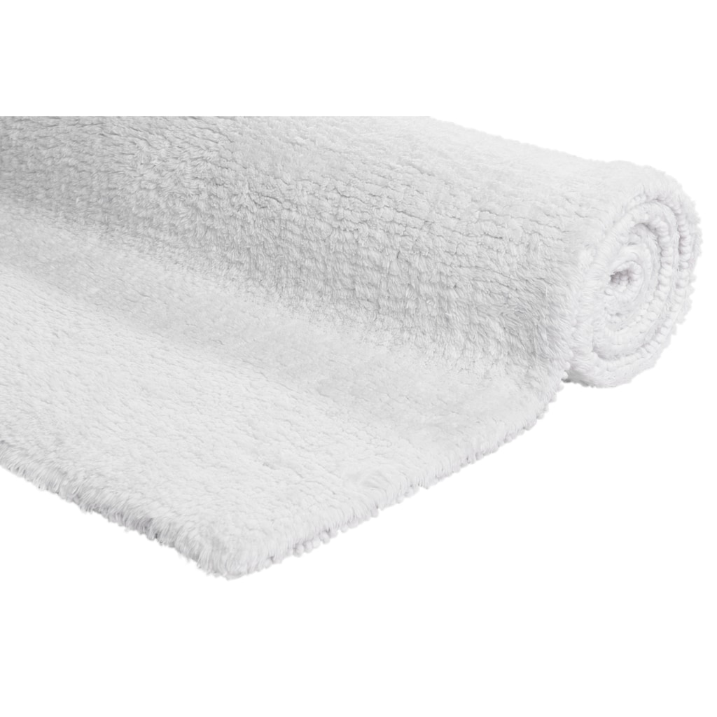 TOM TAILOR HOME Badematte »Cotton Double Uni«, Höhe 20 mm, beidseitig nutzbar-fußbodenheizungsgeeignet-strapazierfähig