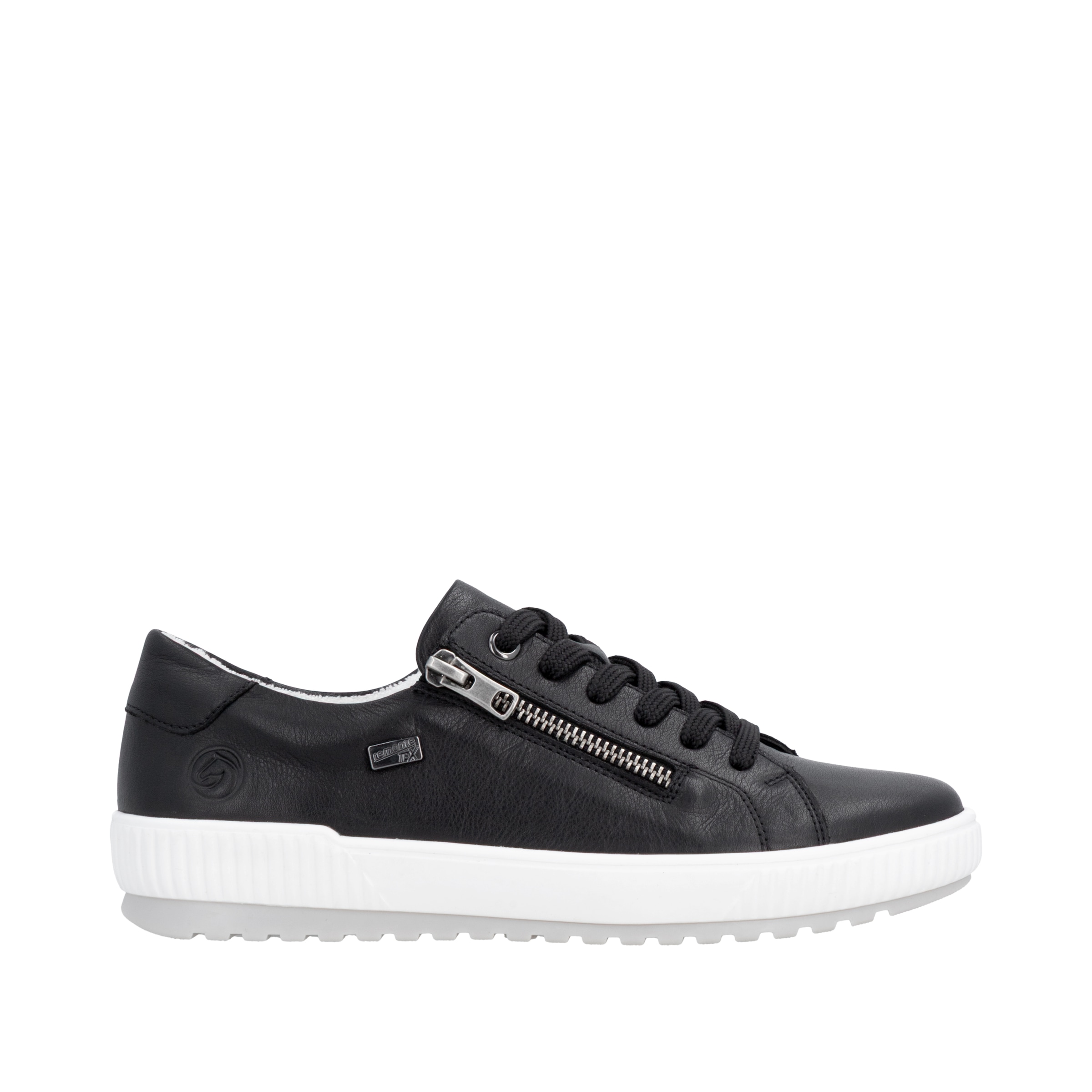 Remonte Sneaker  Freizeitschuh, Halbschuh mit seitlichem Reißverschluss und TEX-Membran