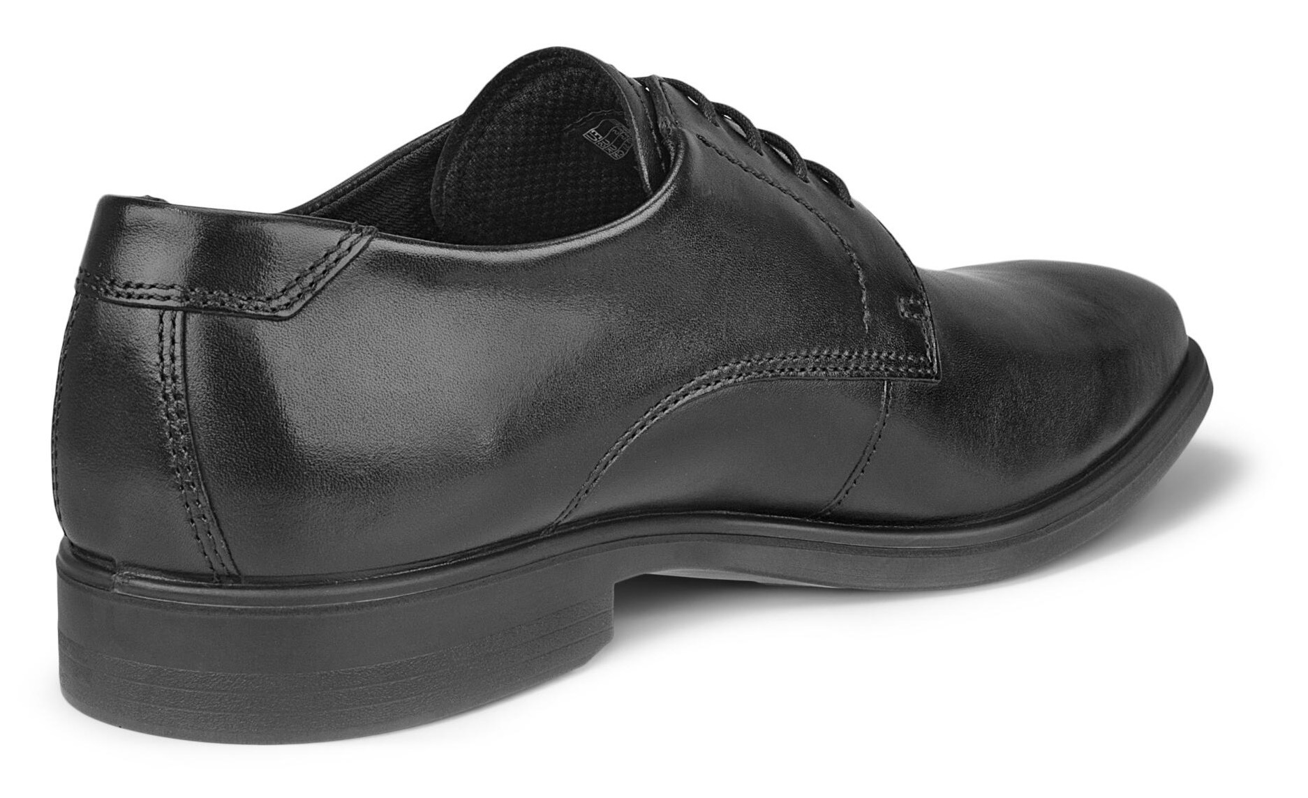 Ecco Schnürschuh "MELBOURNE", mit seitlichen Nähten, Freizeitschuh, Halbsch günstig online kaufen