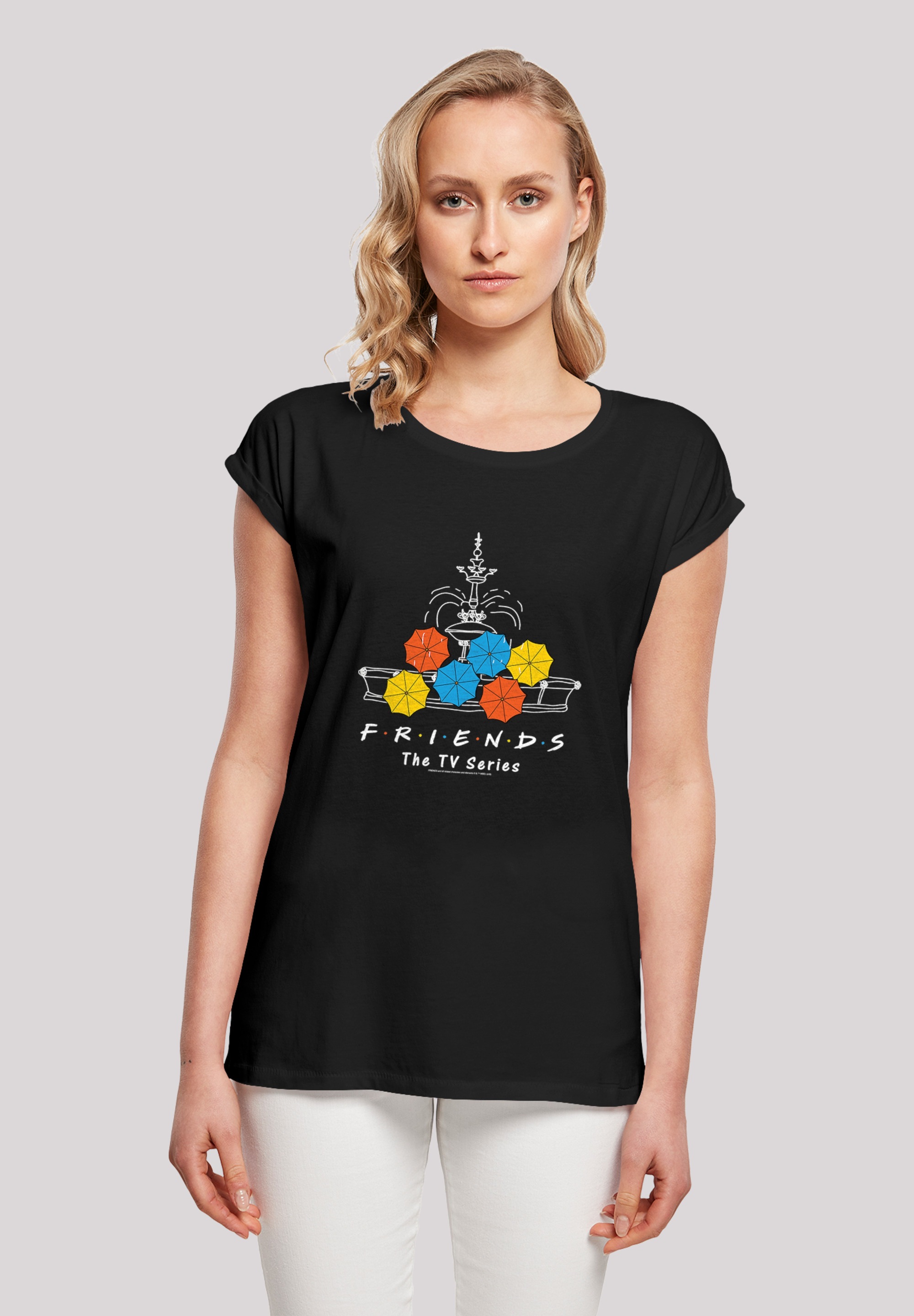 F4NT4STIC T-Shirt "Friends TV Serie Umbrella", Print