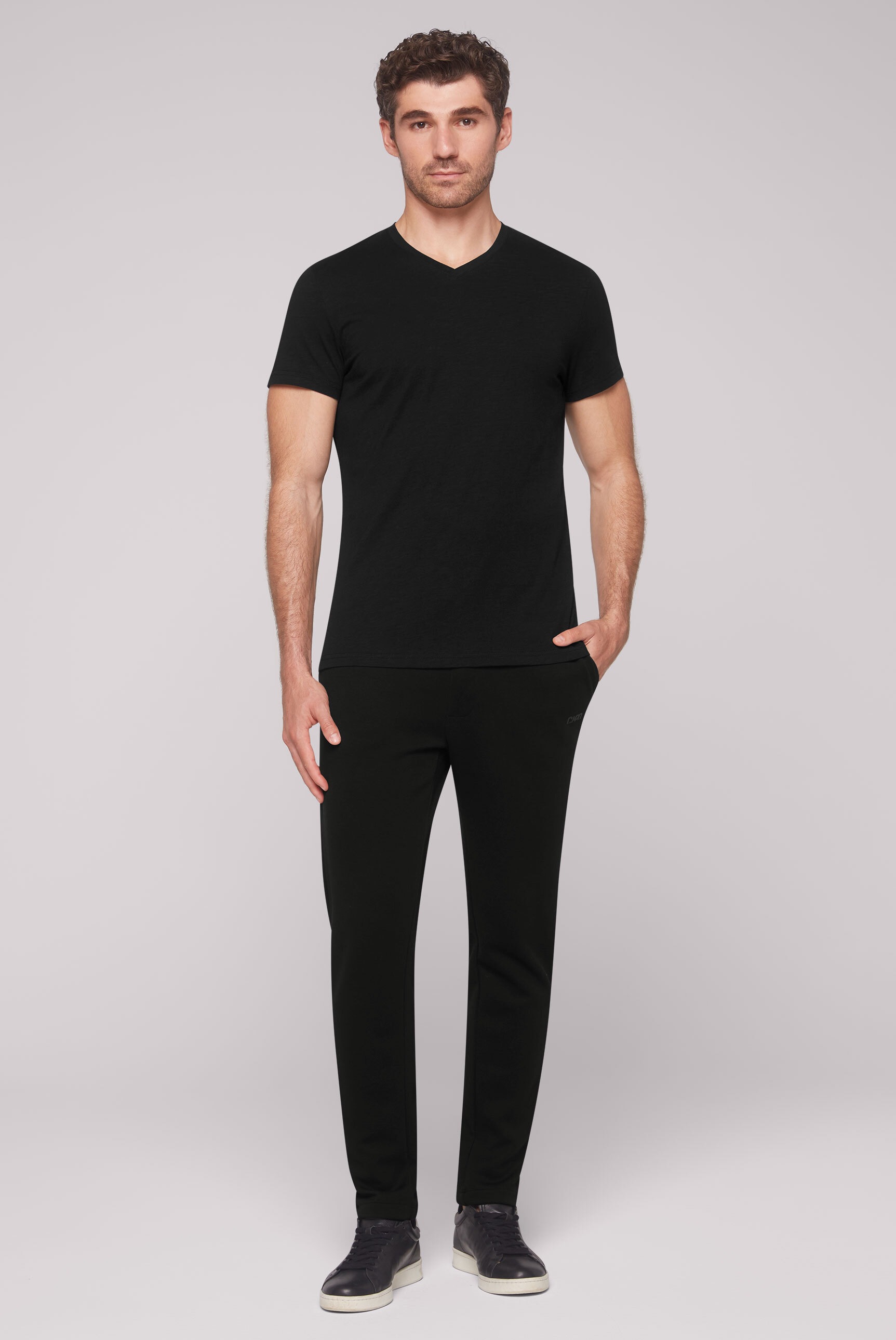 CMPD V-Shirt, aus Baumwolle
